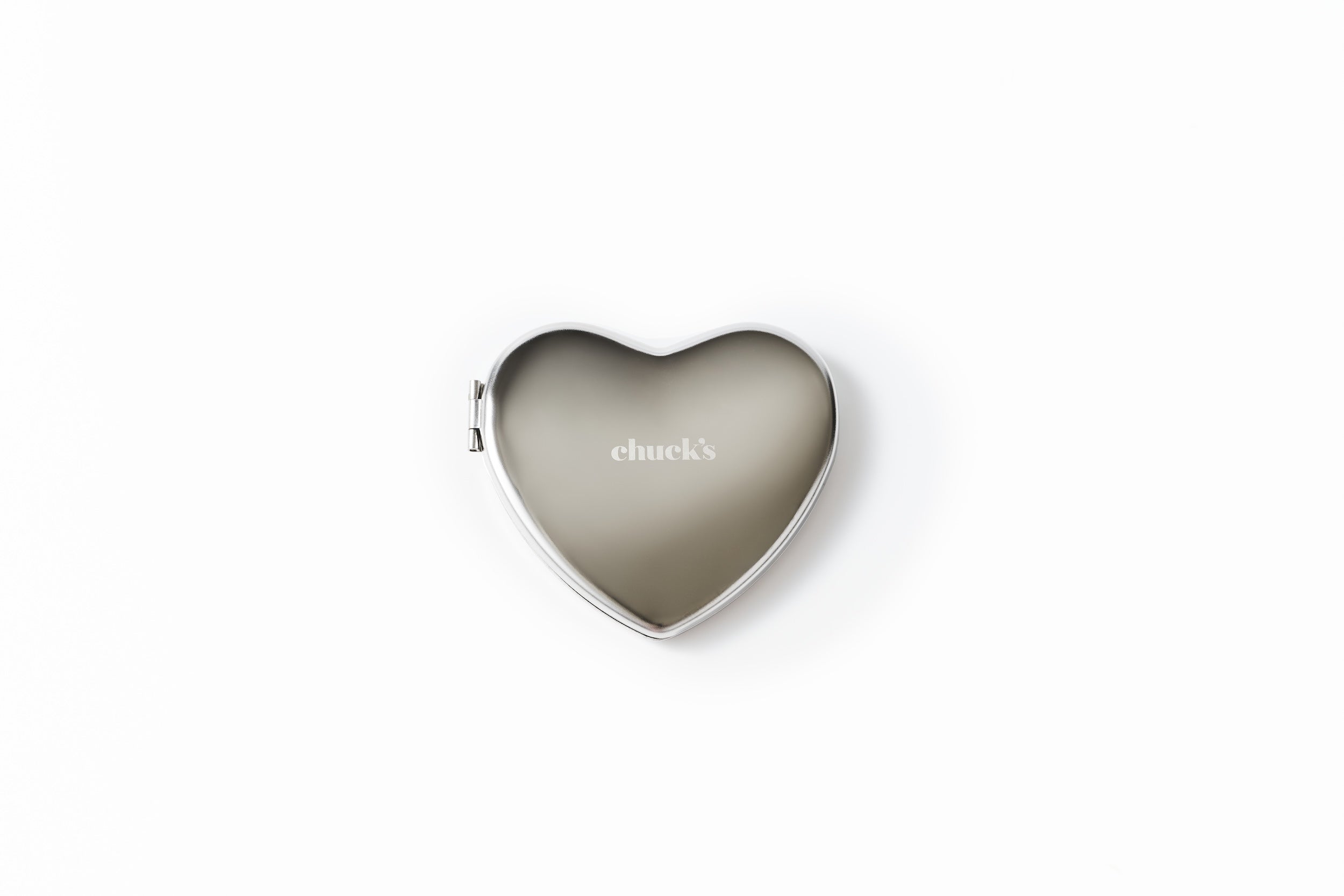 Chuck's Silver Heart Mirror