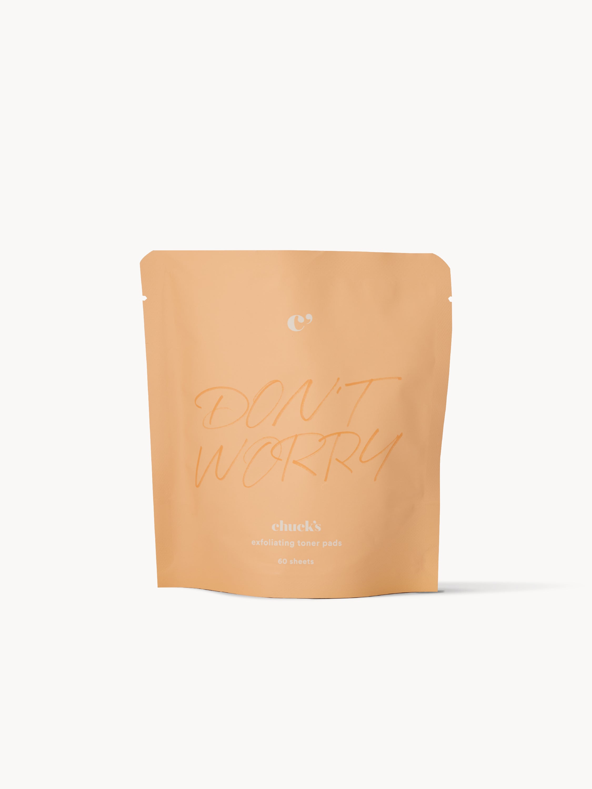 Don't Worry Exfoliating Toner Pads Refill Pouch