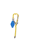 Seashell Cord Keychain with Charms