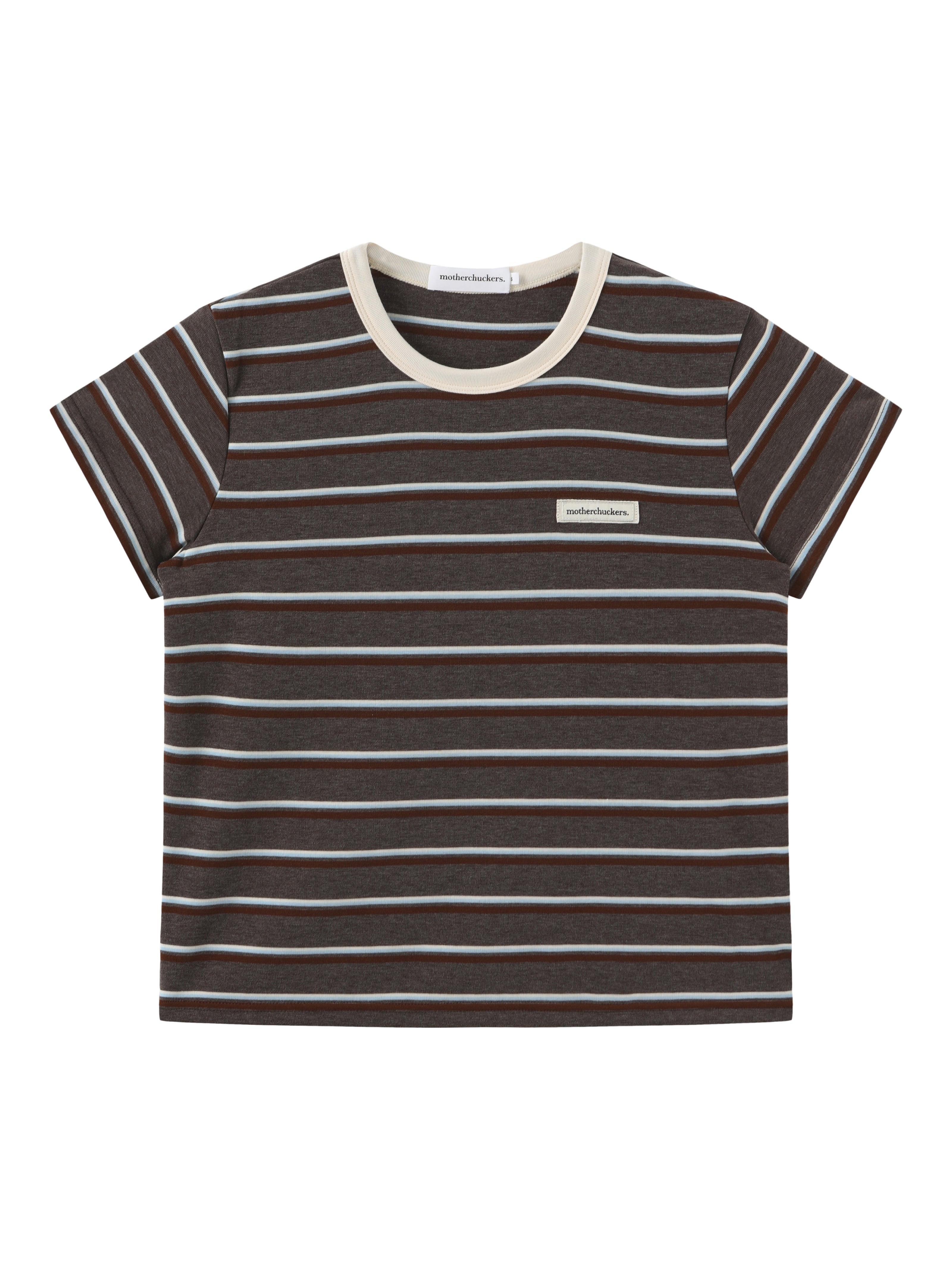 Cocoa Stripes Baby Tee
