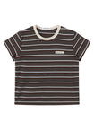Cocoa Stripes Baby Tee