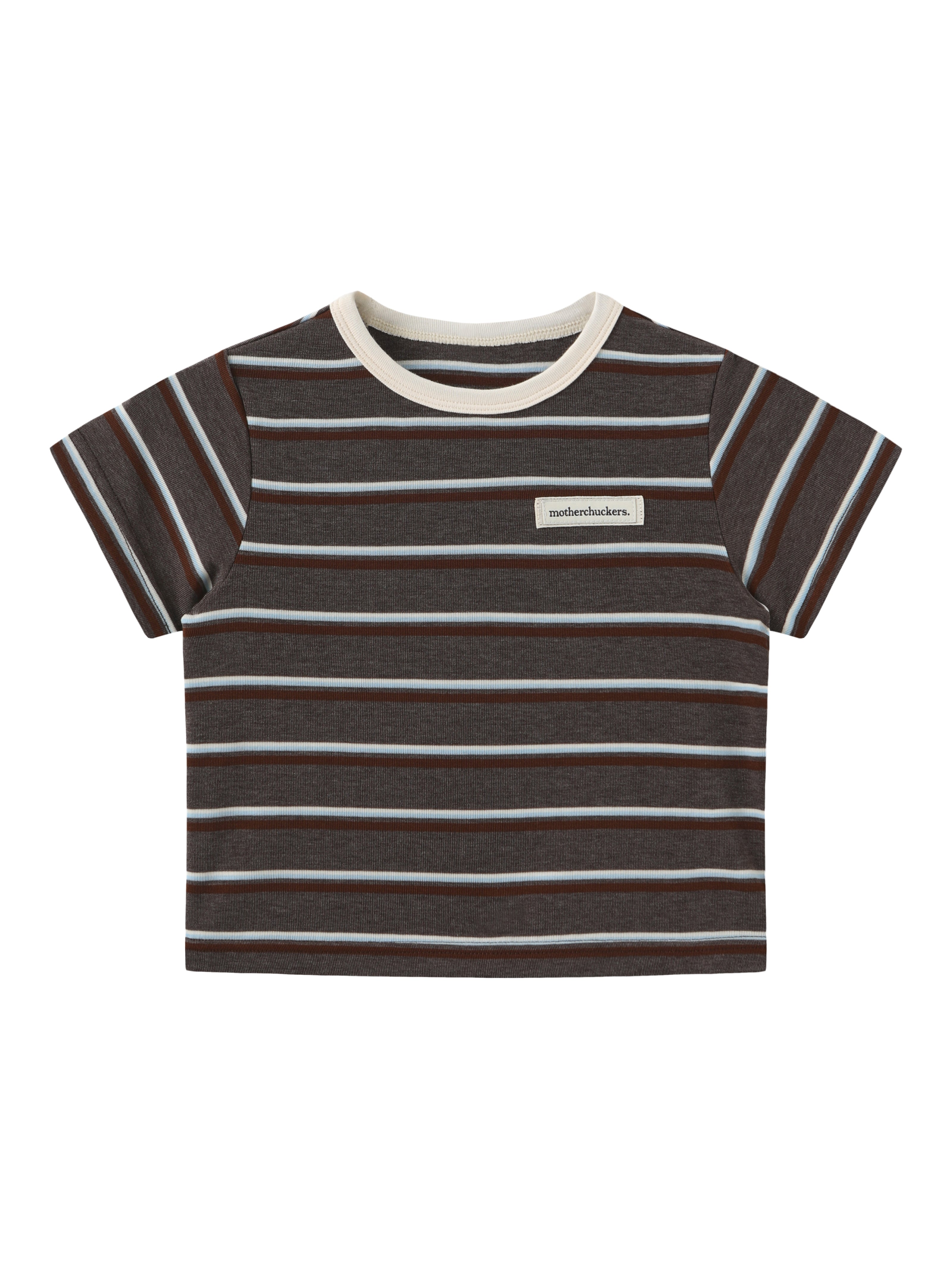 Cocoa Stripes Kids Tee