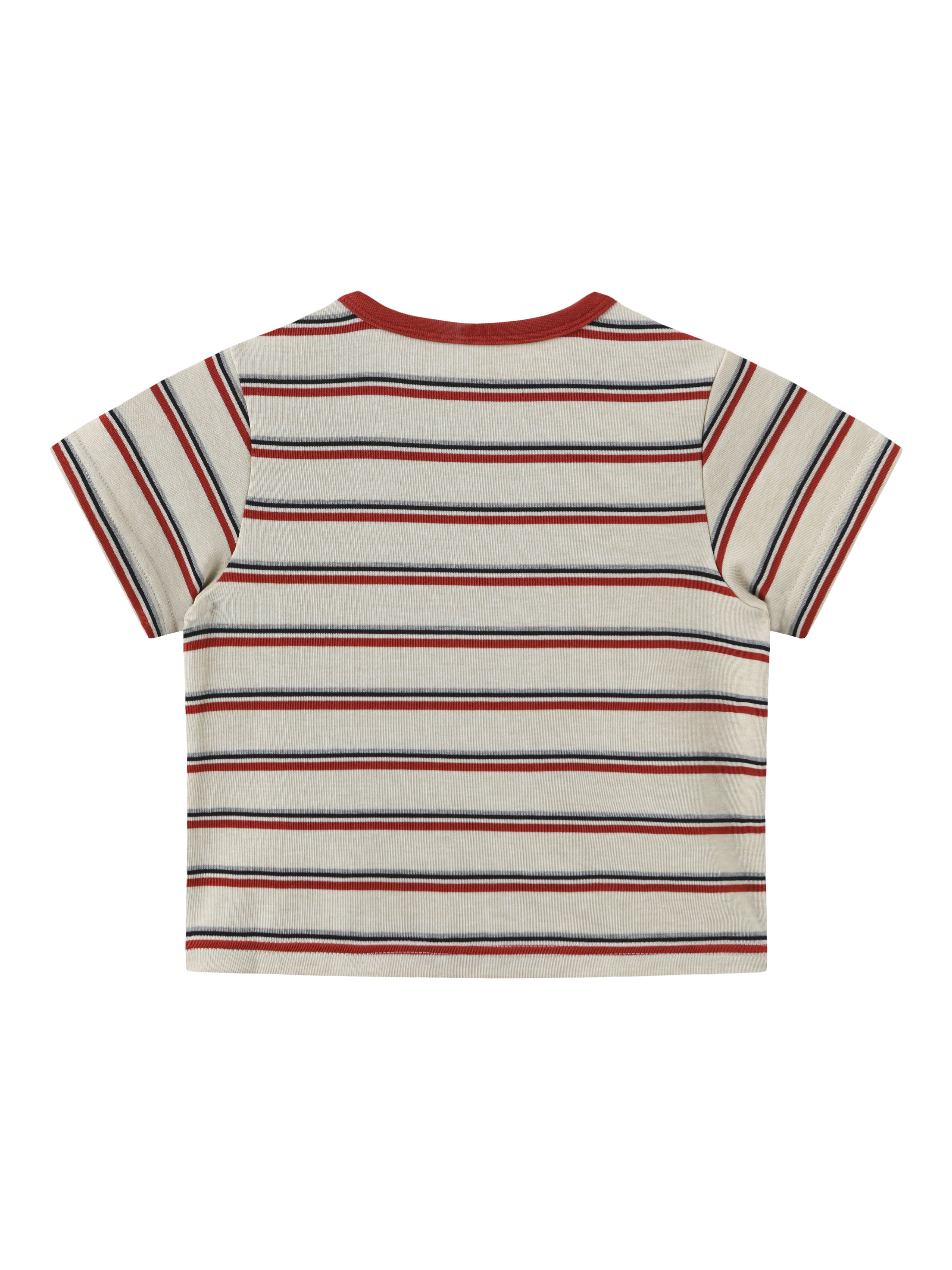 Cream Stripes Kids Tee