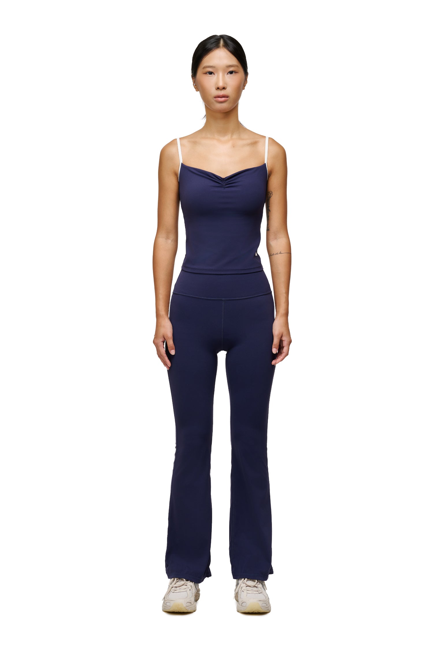 Navy Scrunched Camisole