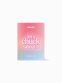 Let's Chuck About It Conversation Cards