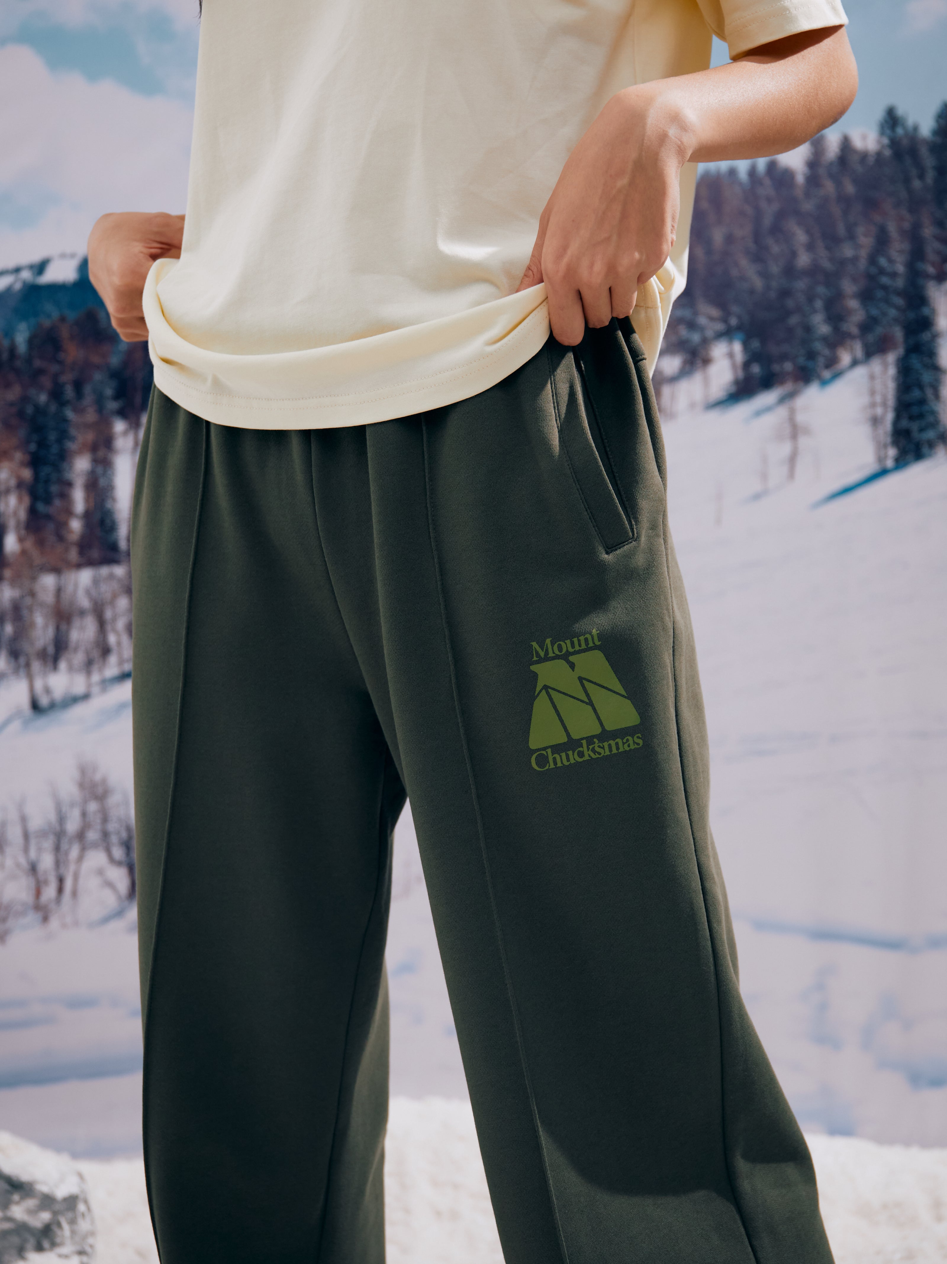 Ash Laze and Daze Wide Leg Joggers