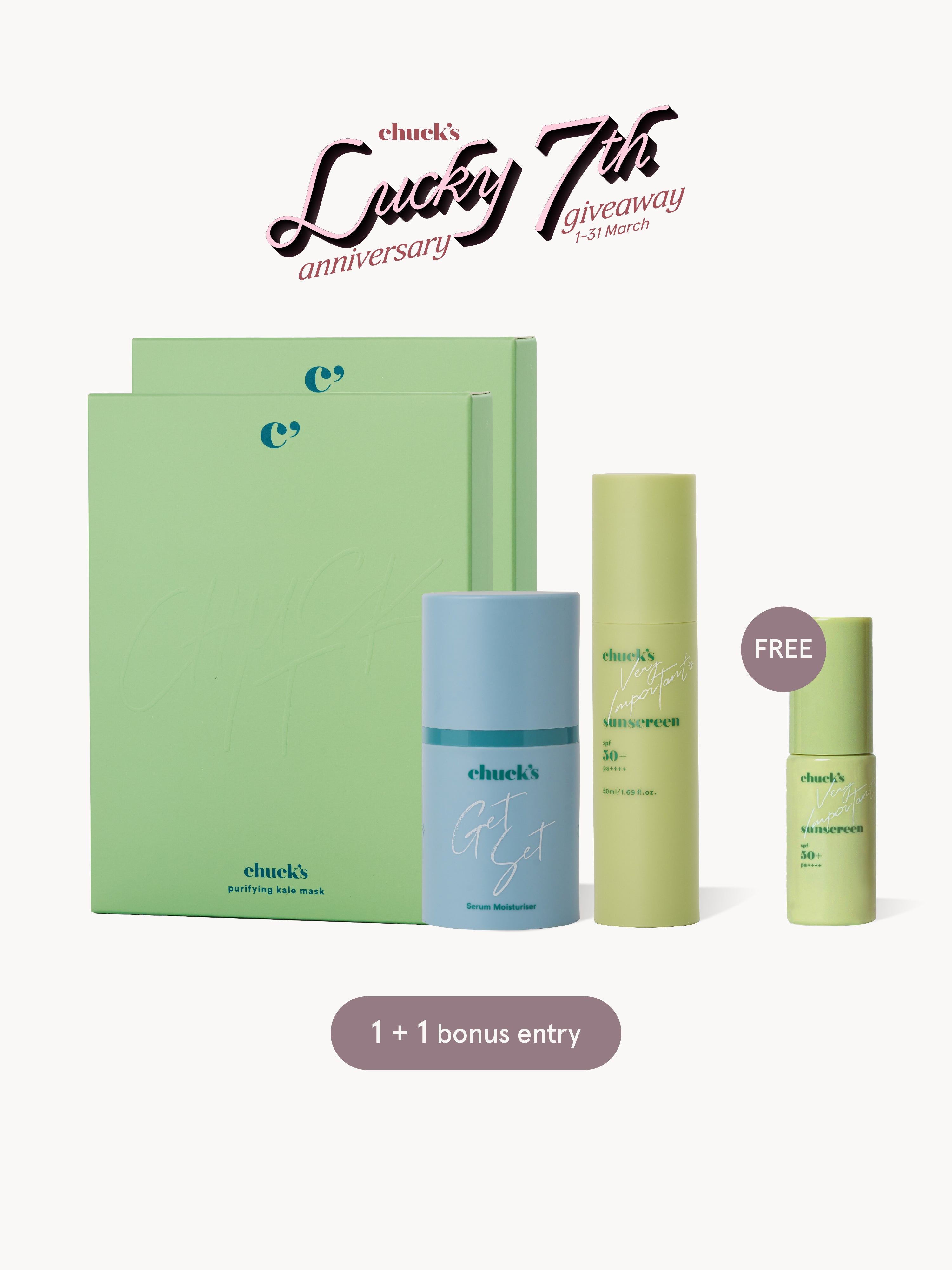 Lucky 7th: Kale Yeah Set