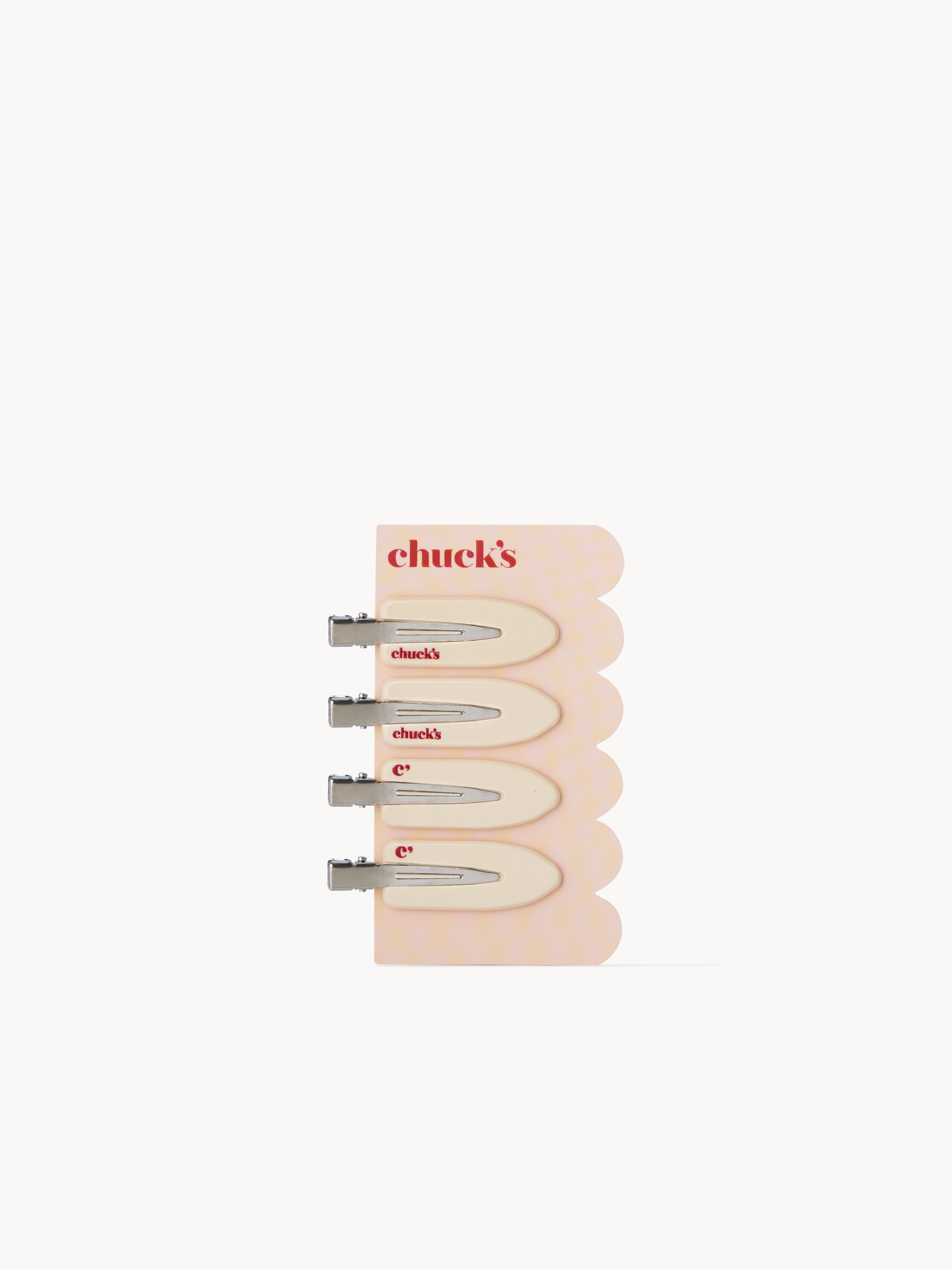 Chuck's Classic Logo Hair Clips