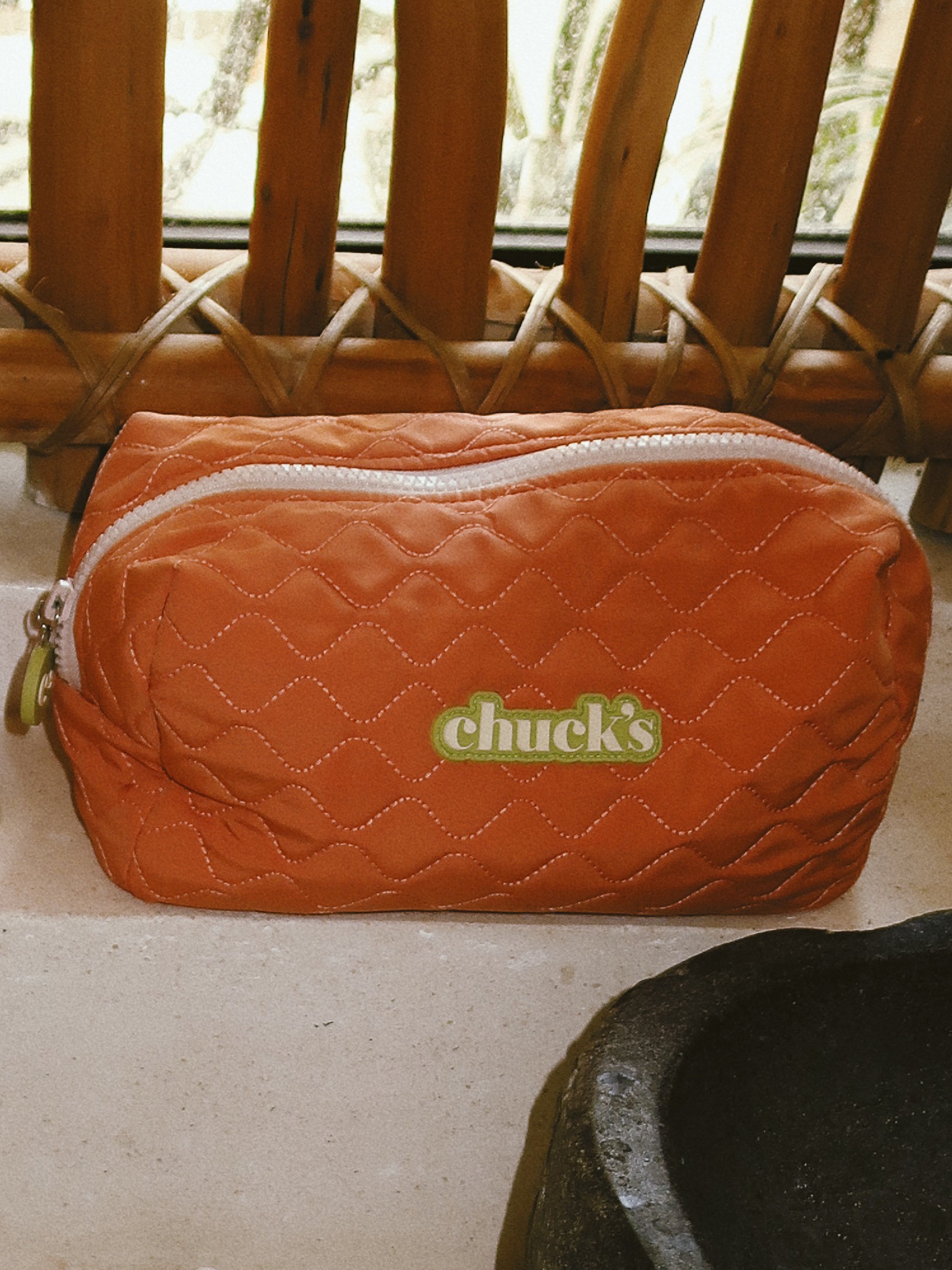 Chuck's Pack Up Pouch in Orange
