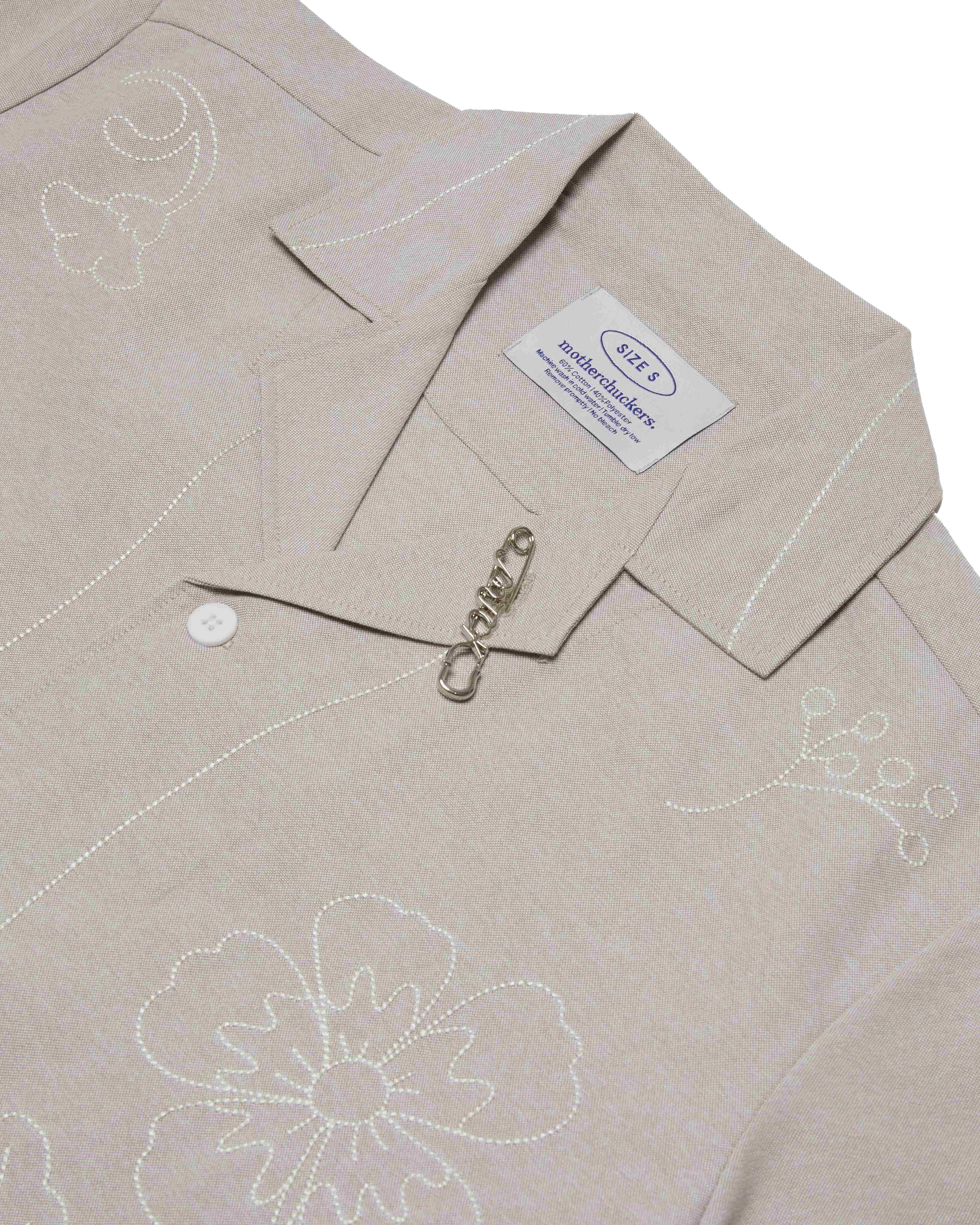 Cobblestone Embroidered Shirt