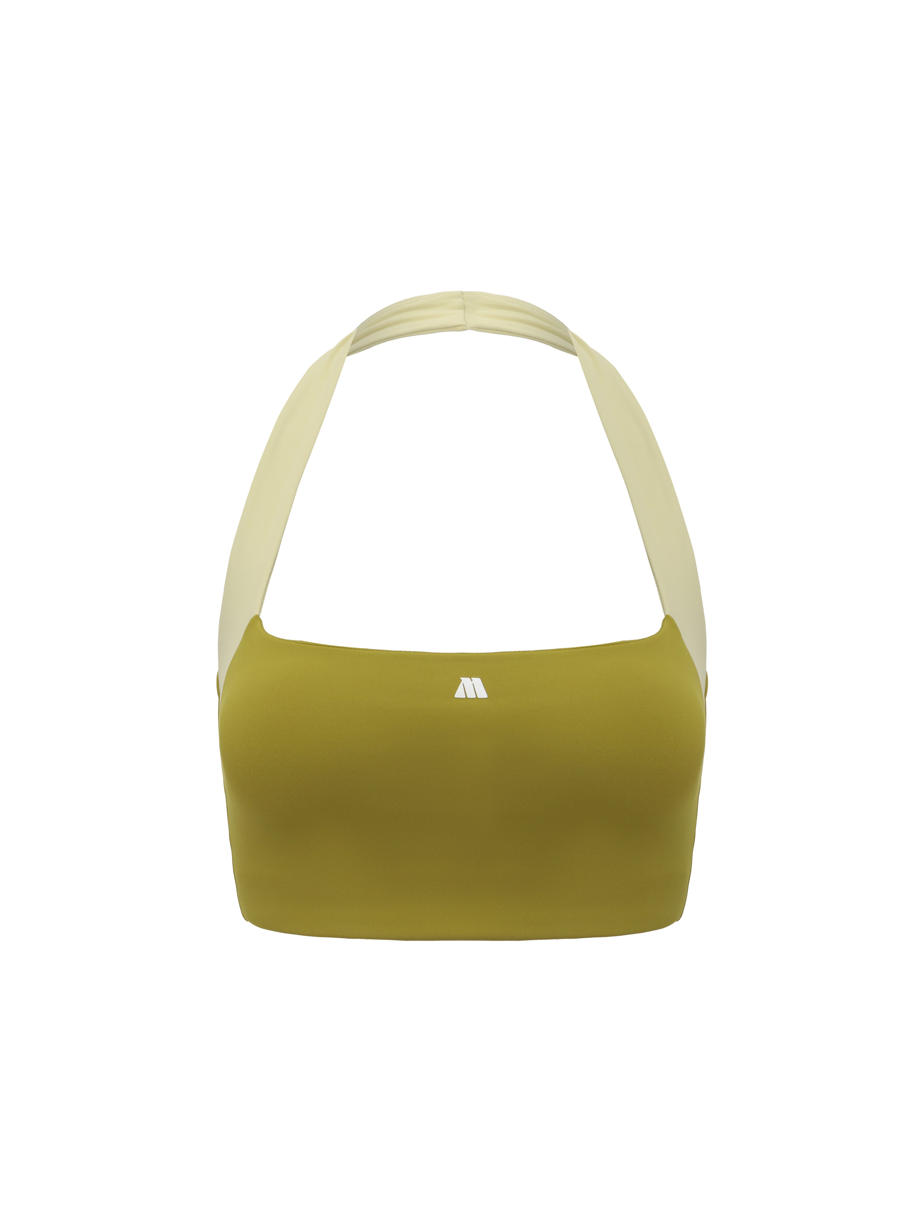 Avocado Halter Sports Bra