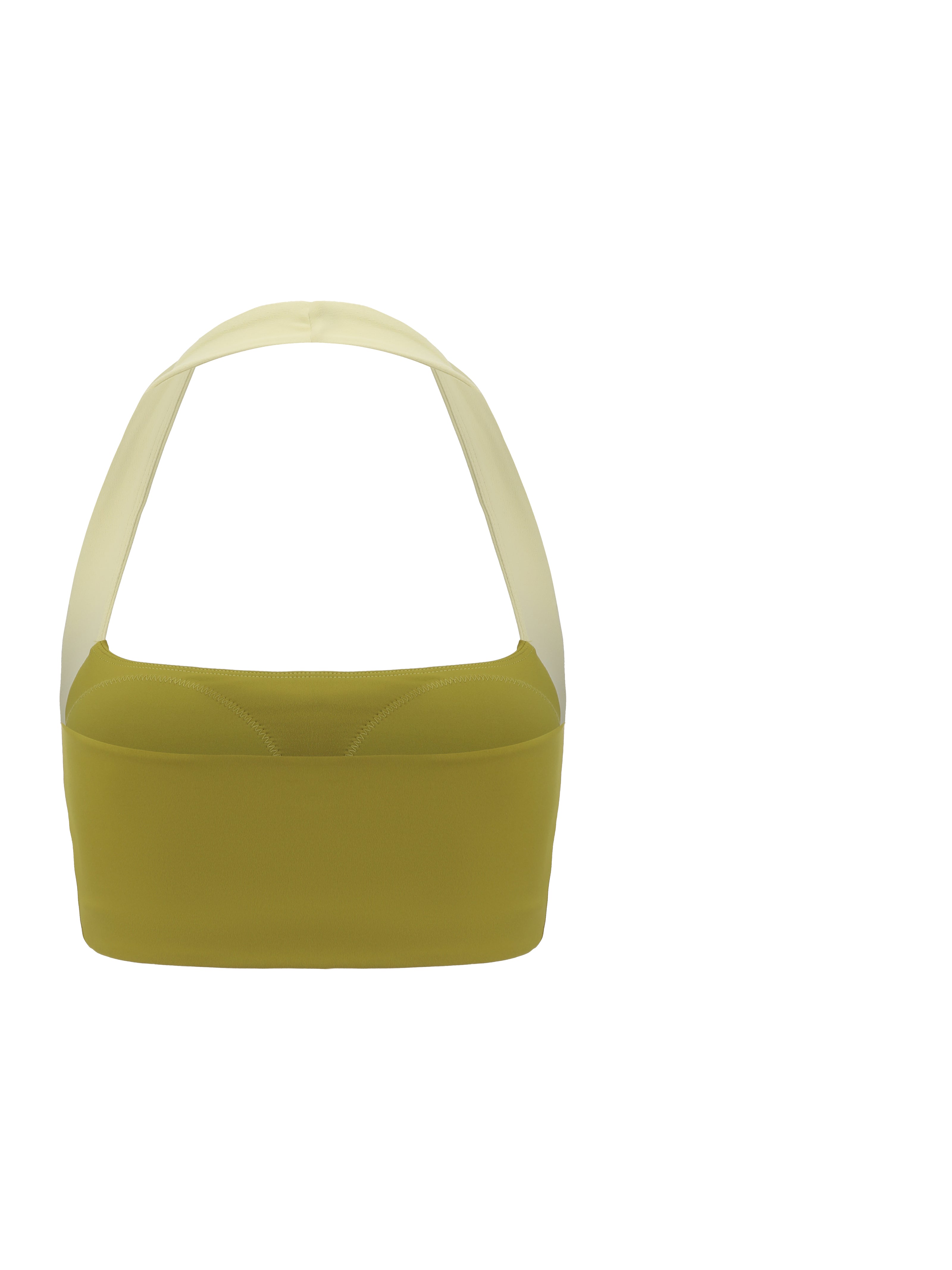 Avocado Halter Sports Bra