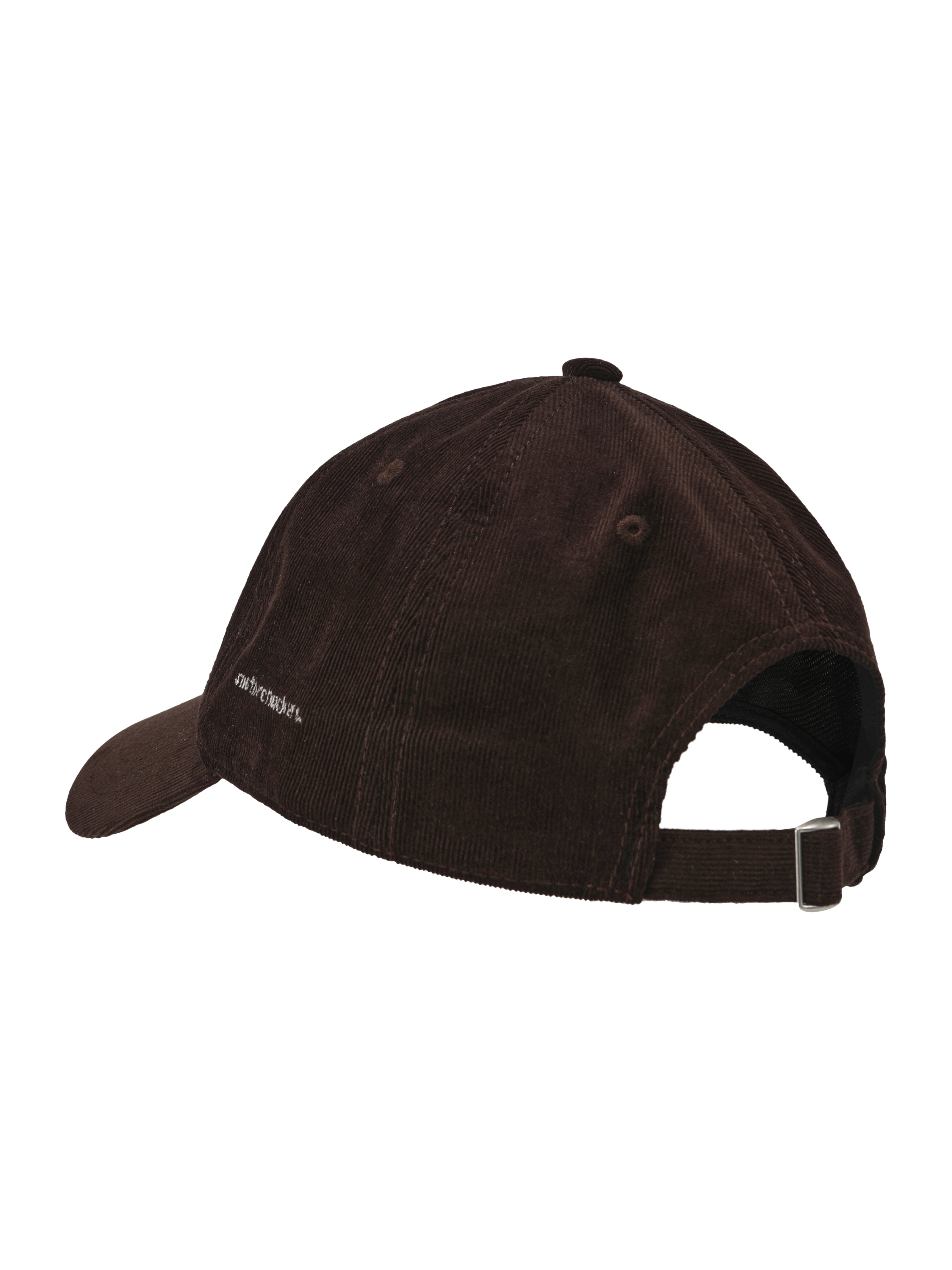 Chocolate Bloom Corduroy Cap
