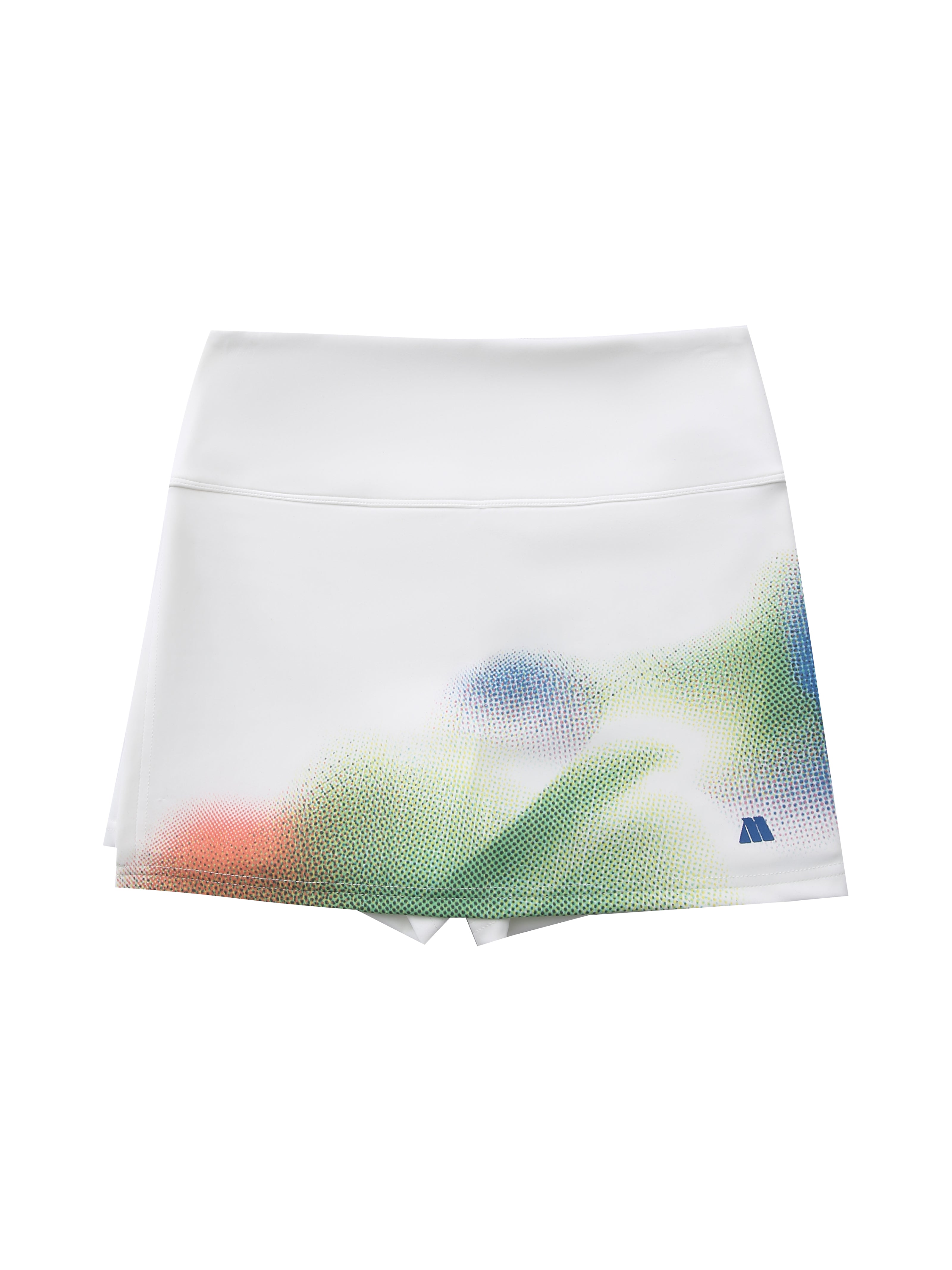 Green Gradient Athletic Skort