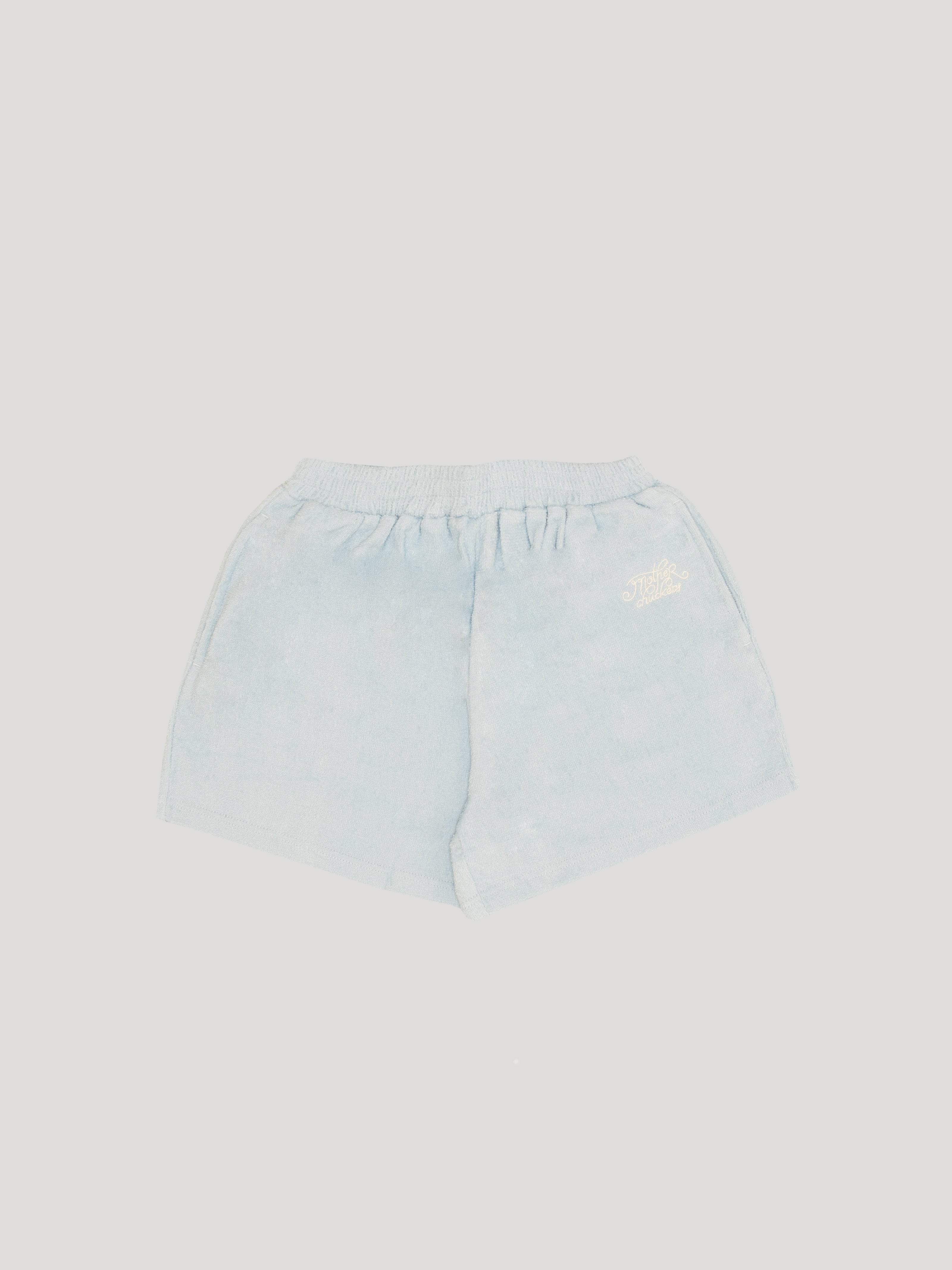 Sky Fuzzy Bunny Shorts
