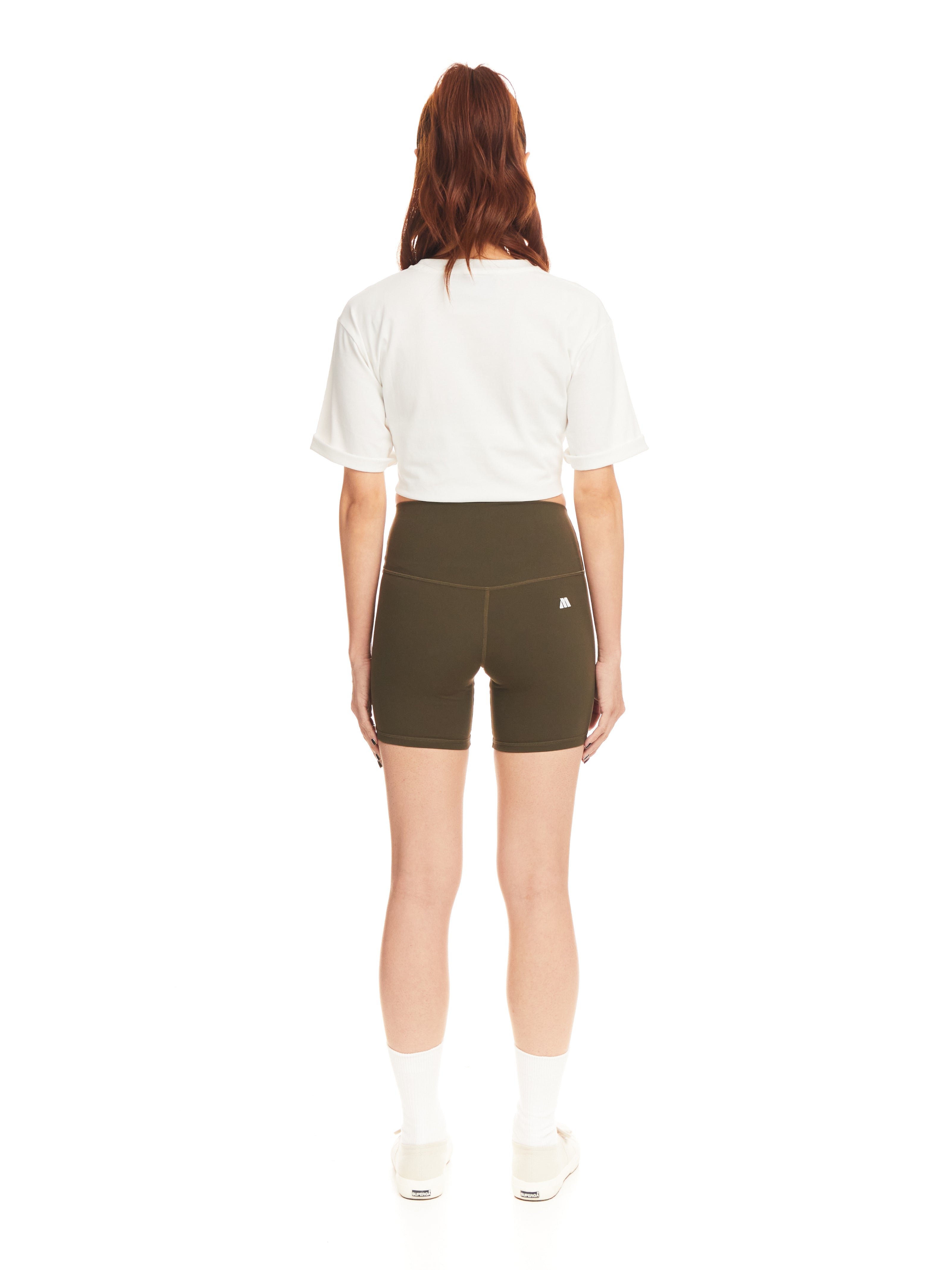 Sweet Olive Biker Shorts