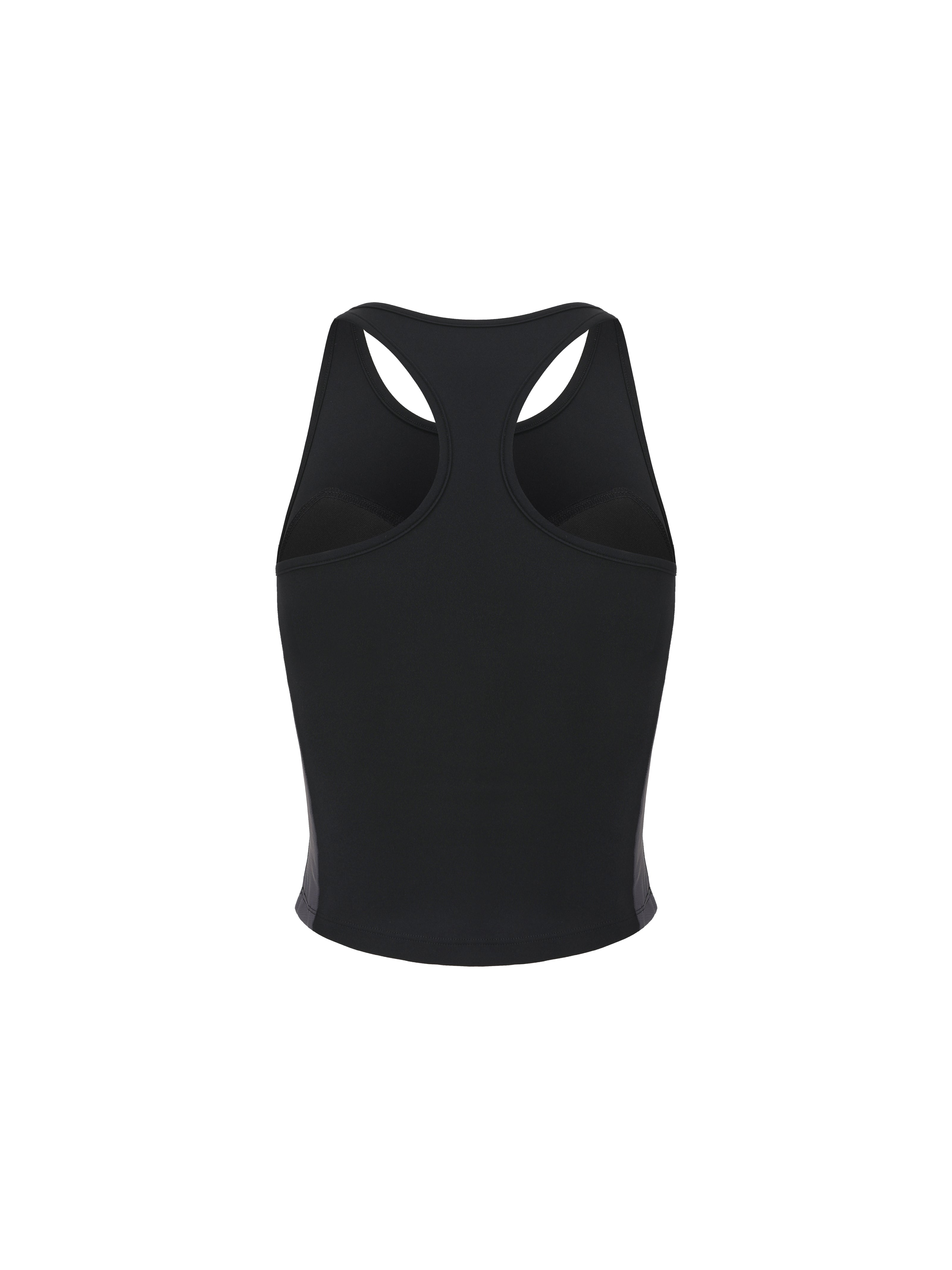 Black Air Mesh Tank