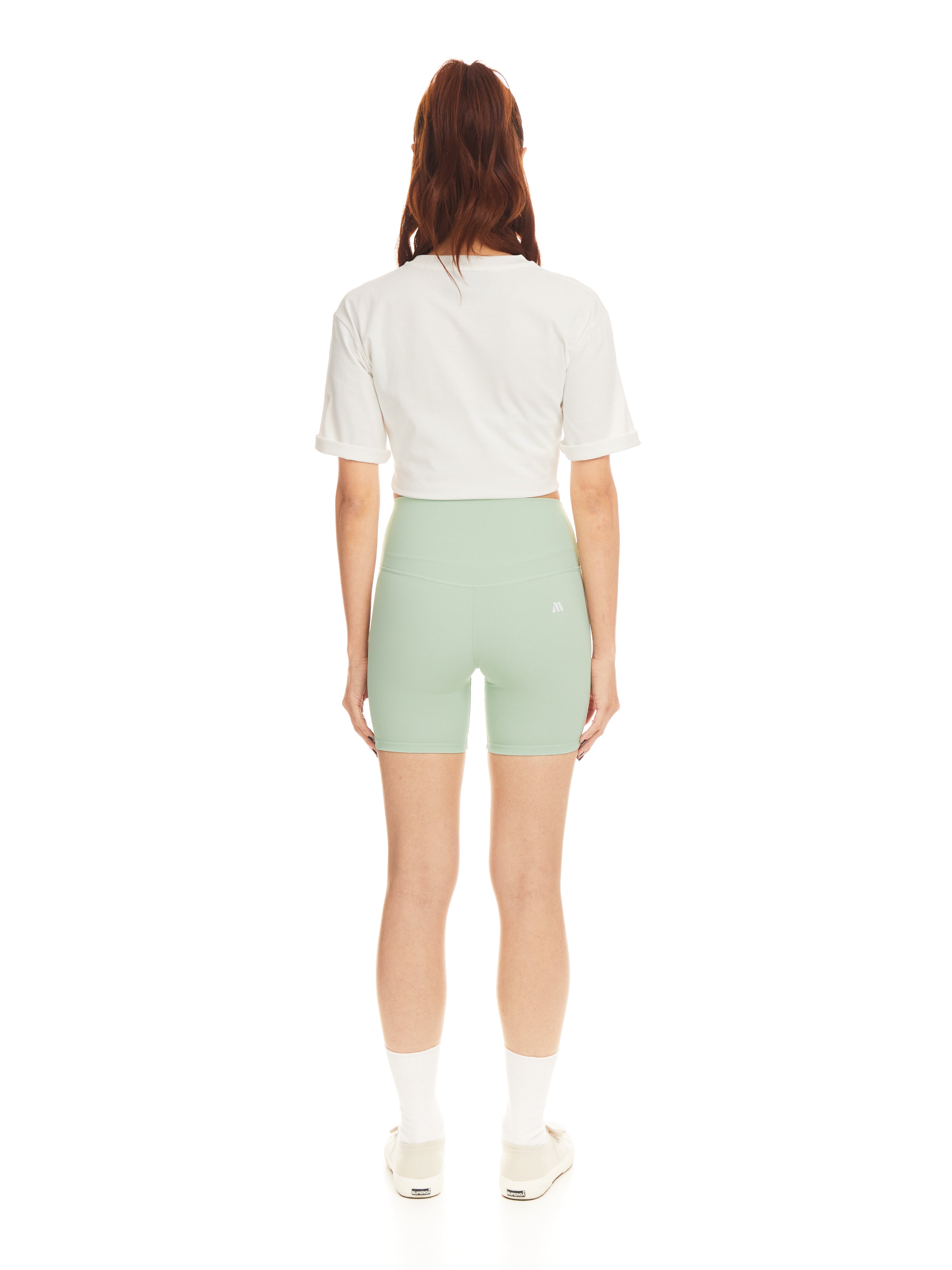 Minty Fresh Biker Shorts
