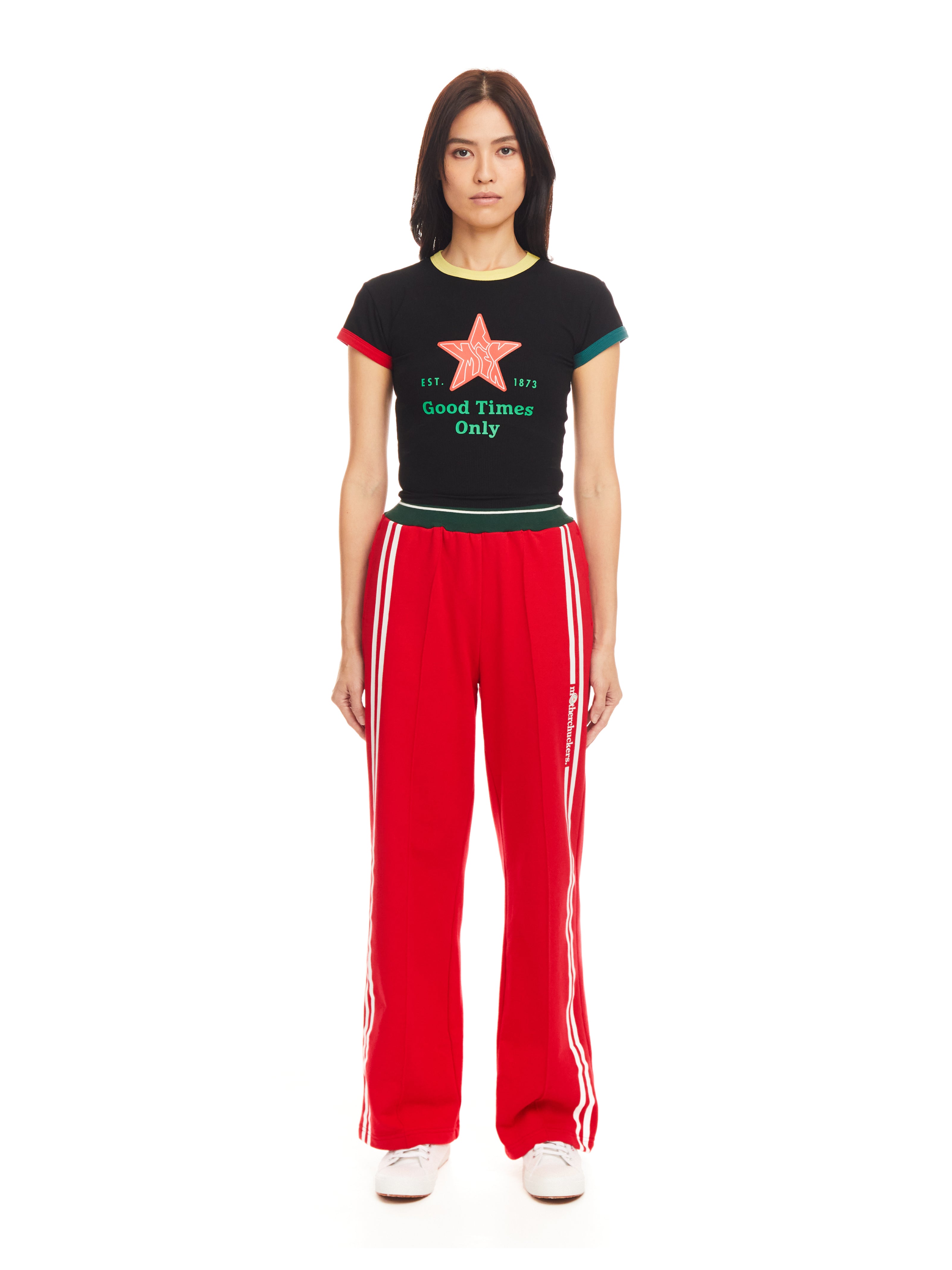 Good Times Ringer Baby Tee