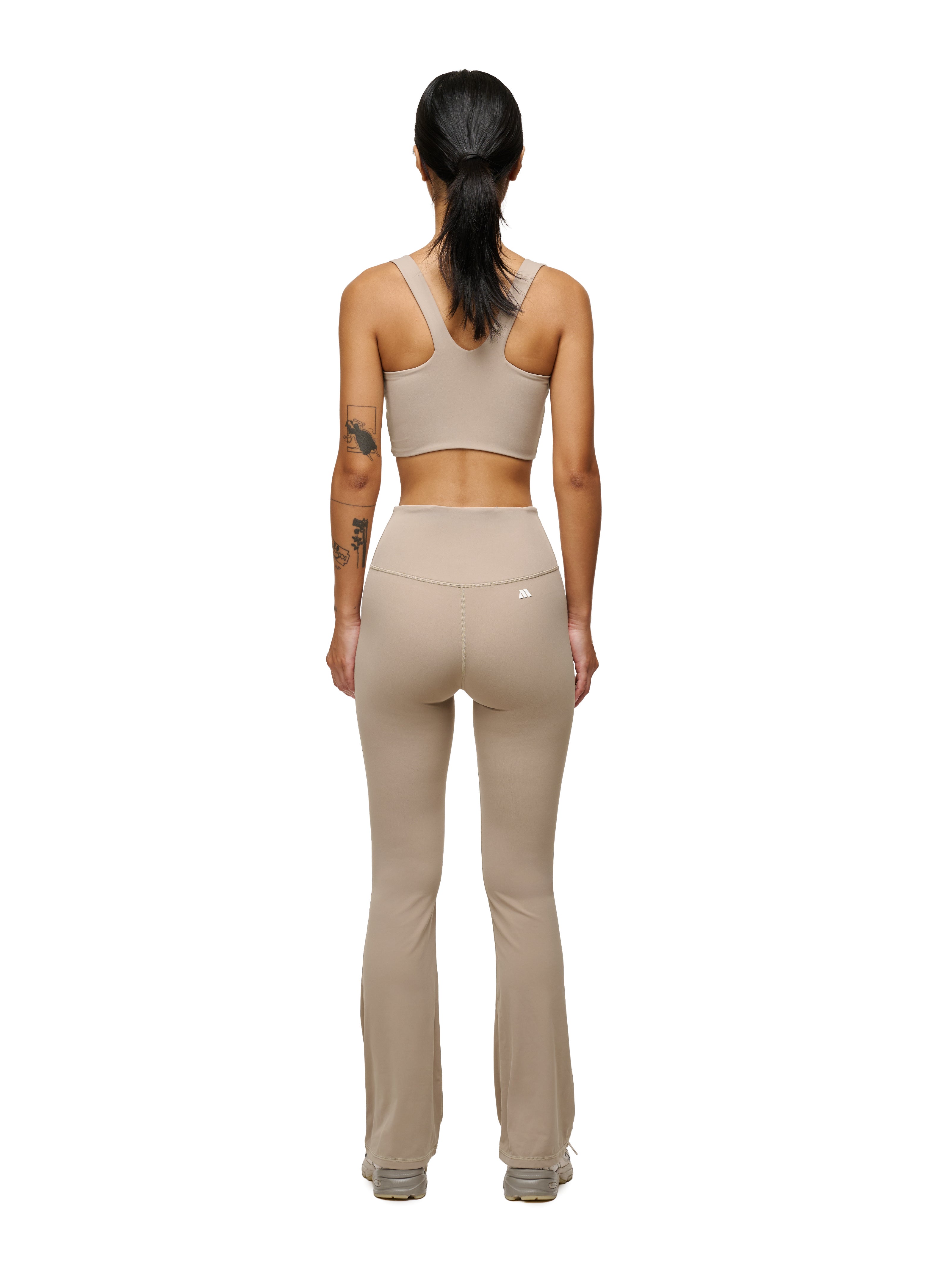 Stone V-Back Sports Bra