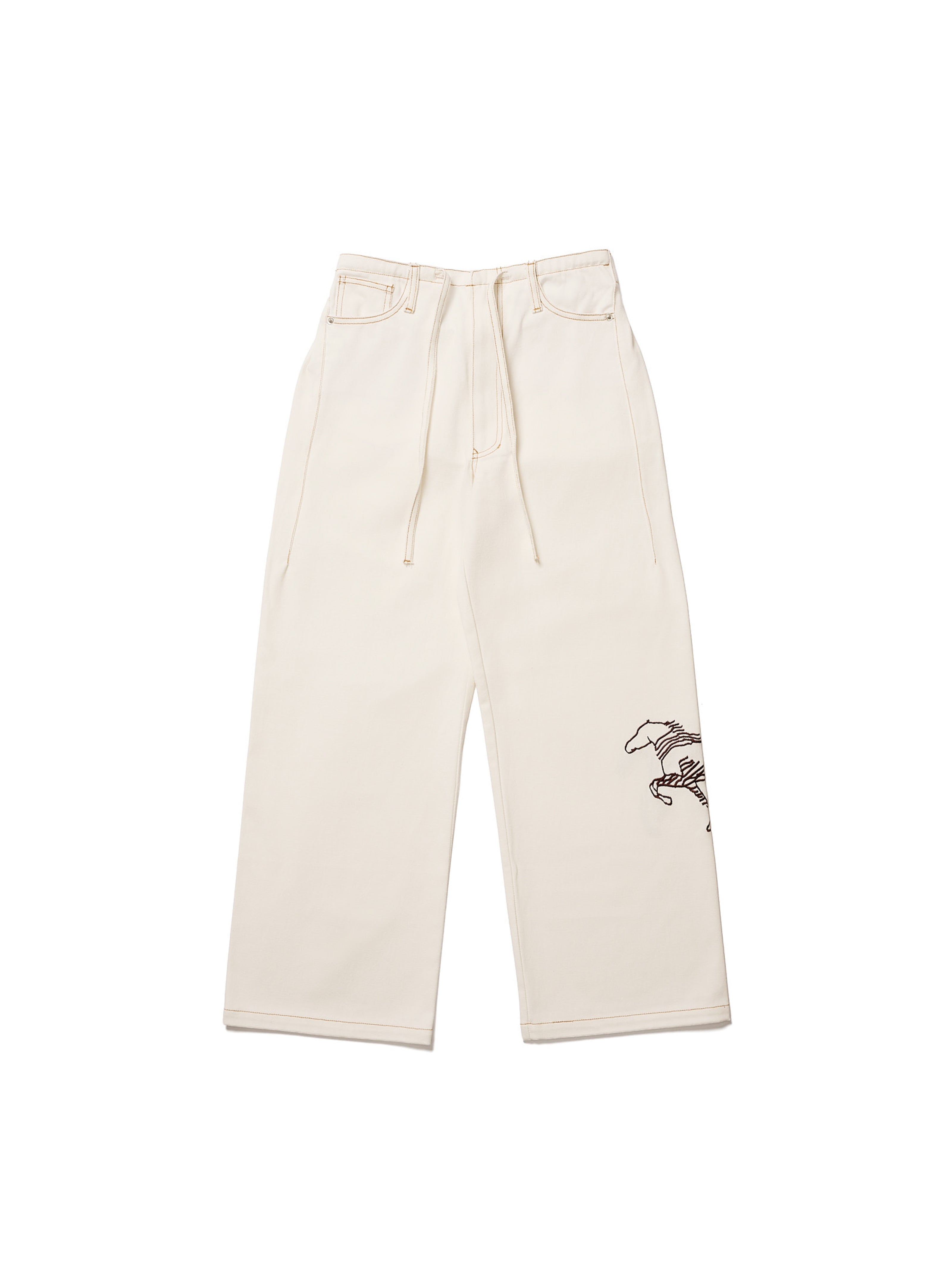 Ride Easy Drawstring Relaxed Jeans