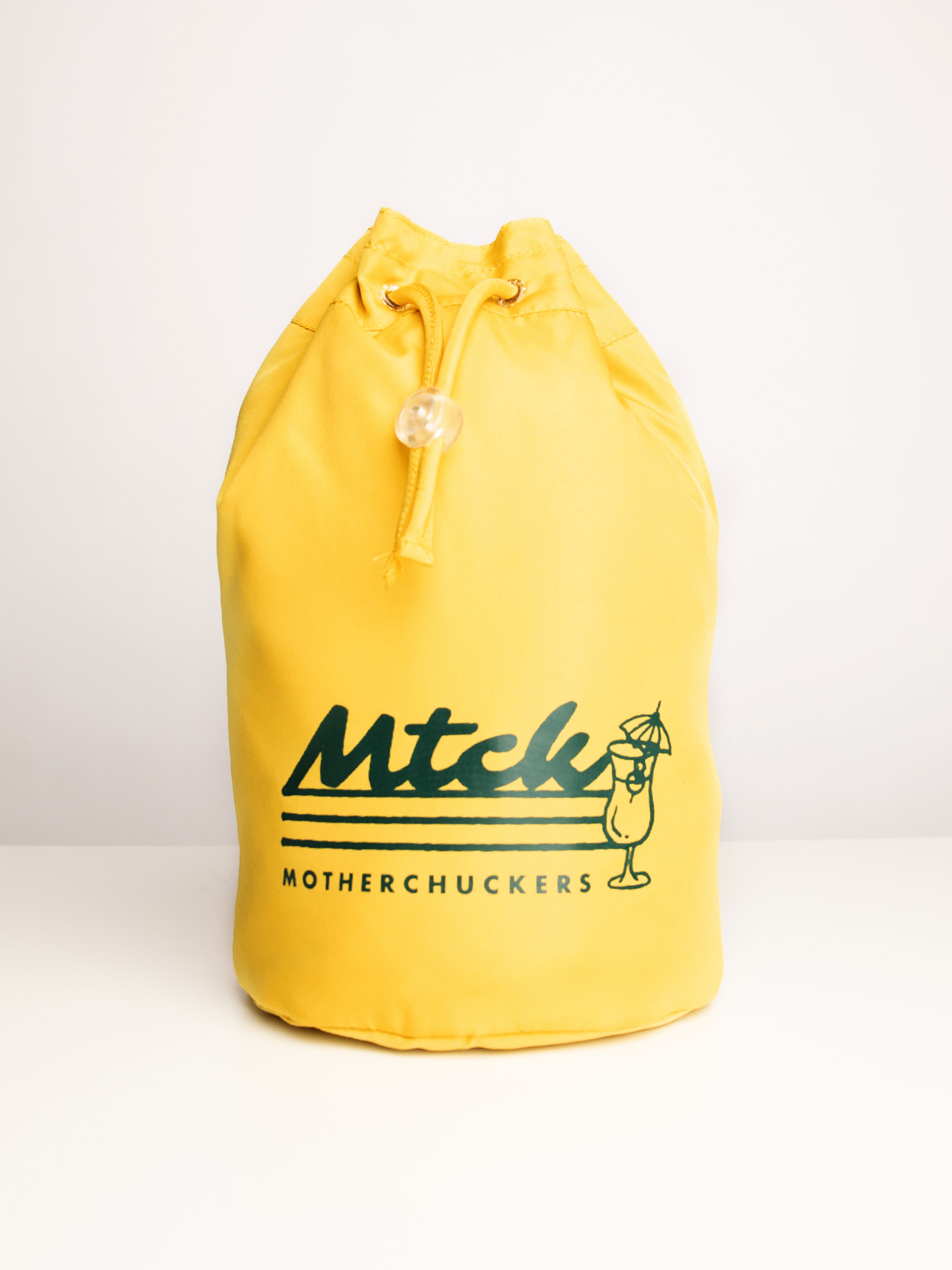 Yellow Teeny Tiny Nylon Pouch