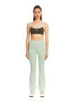 Sweet Olive Contrast Sports Bra