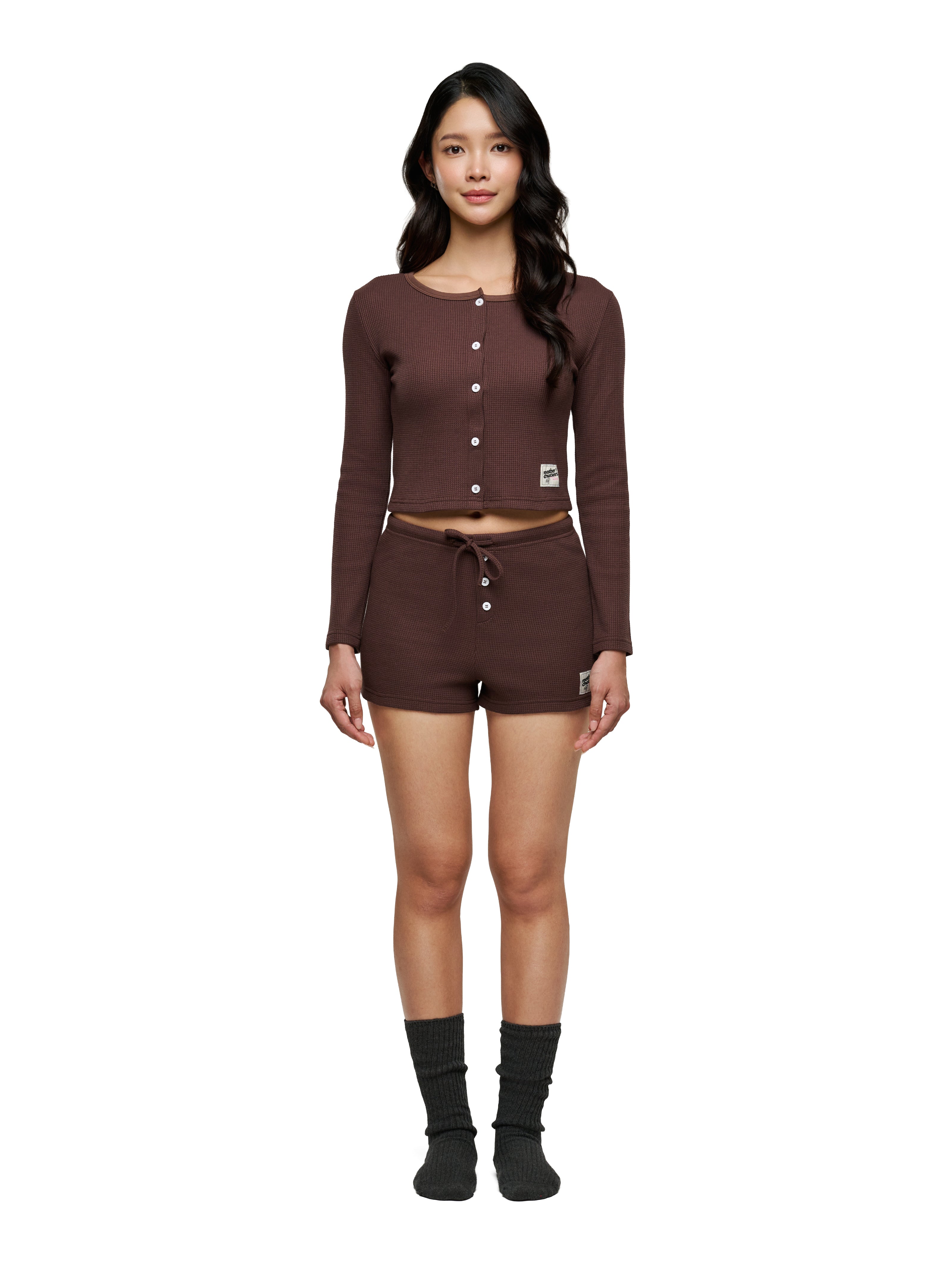 Chocolate Waffle Cardigan