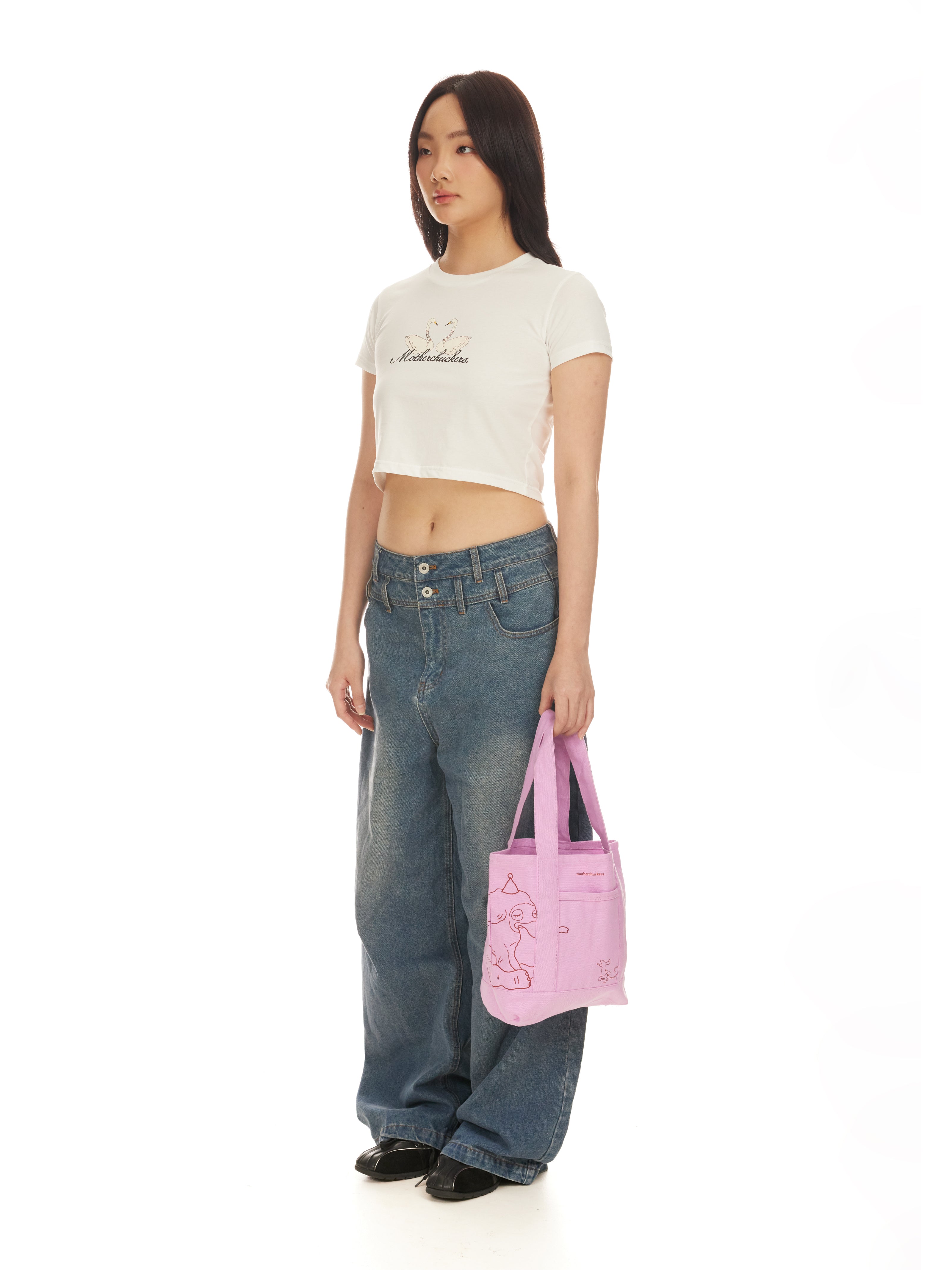 Lavender Friend Mini Swinging Tote