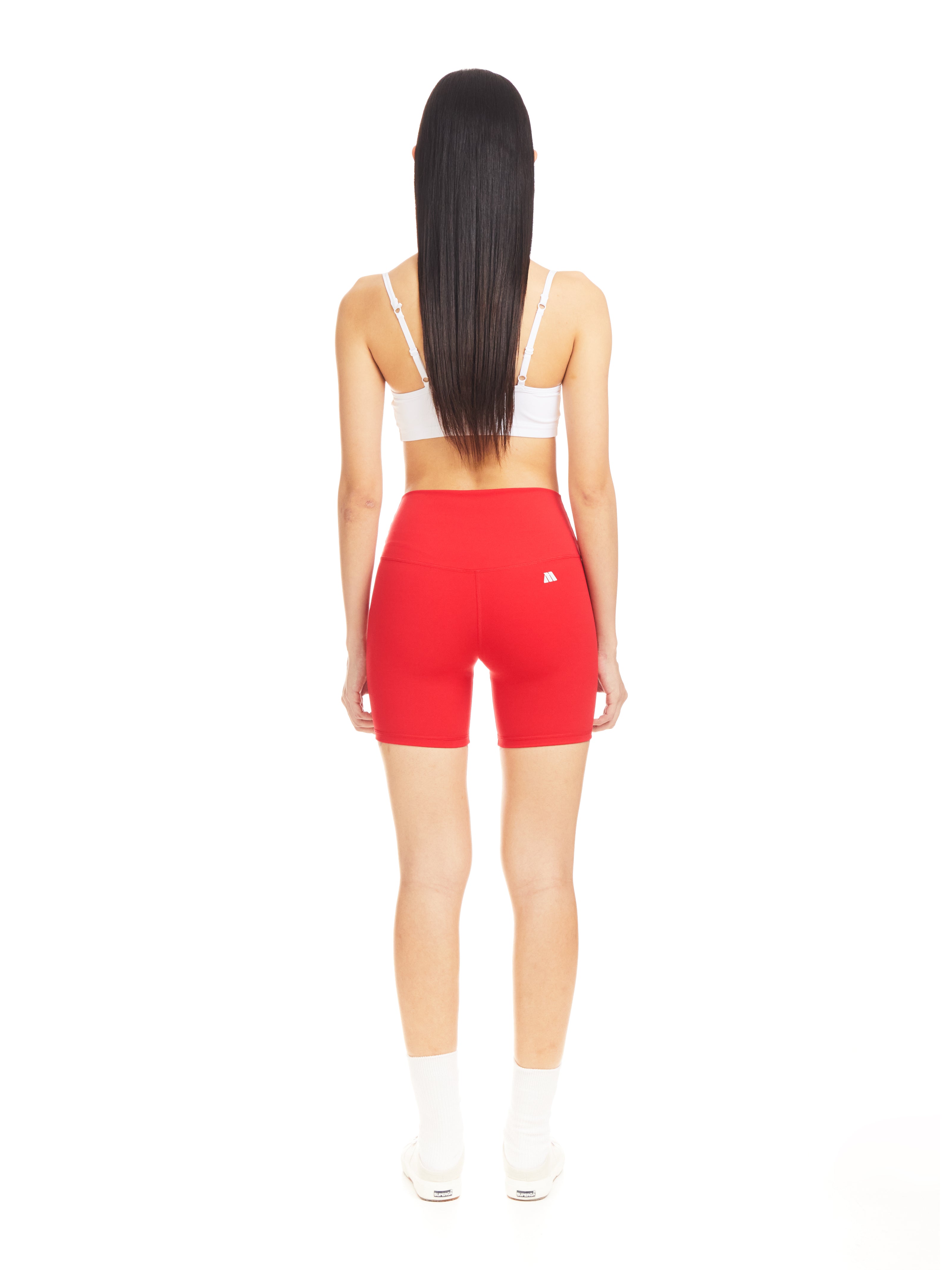 Red Hot Biker Shorts