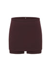 Cherry Foldover Biker Shorts