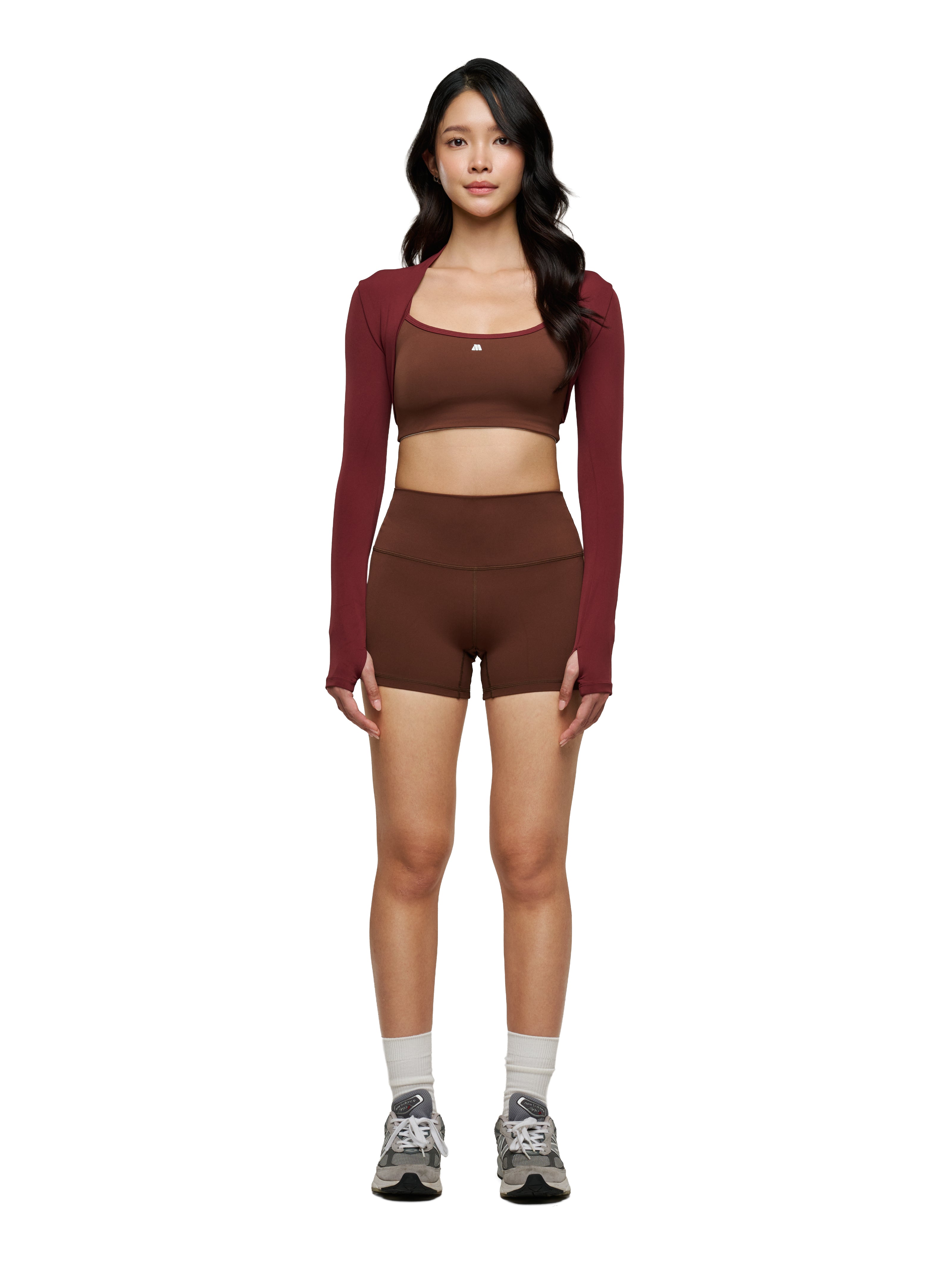 Bordeaux Bolero T-Back Bra Set