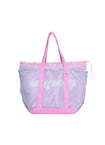 Cotton Candy Graffiti Net Swinging Tote