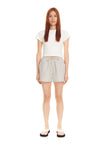 Cobblestone Embroidered Shorts