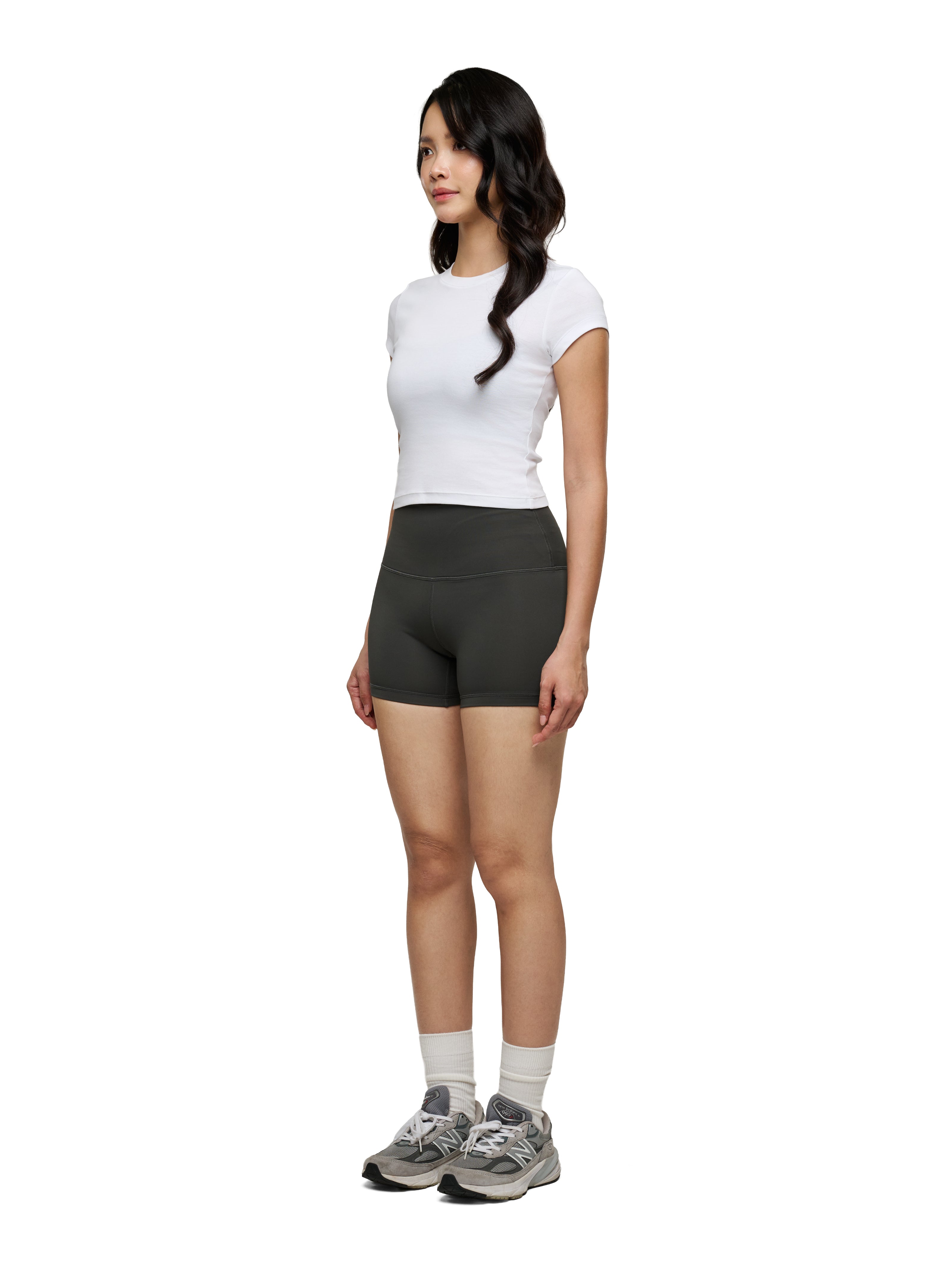 Steel Athletic Shorts