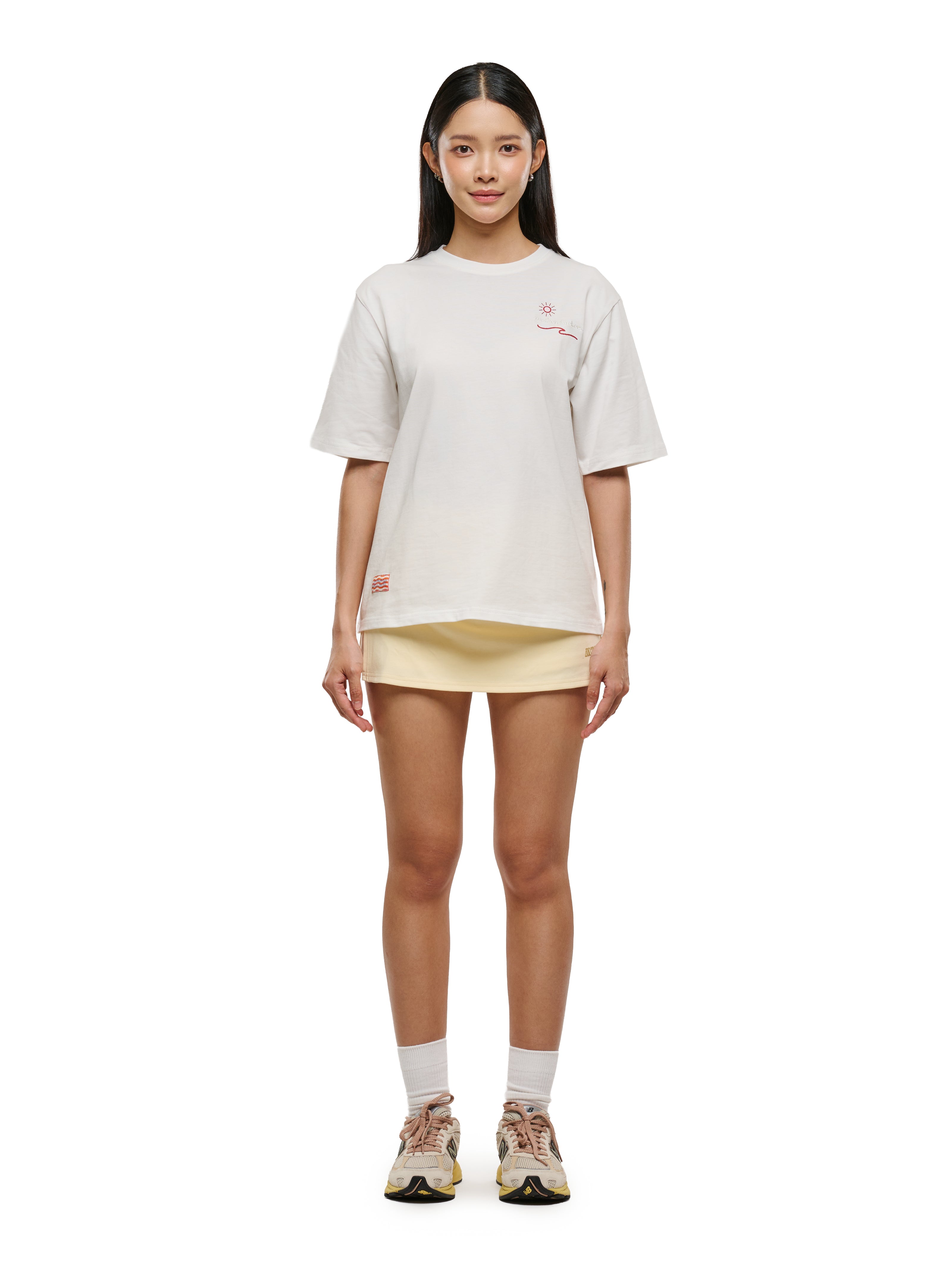White Suntan Tee