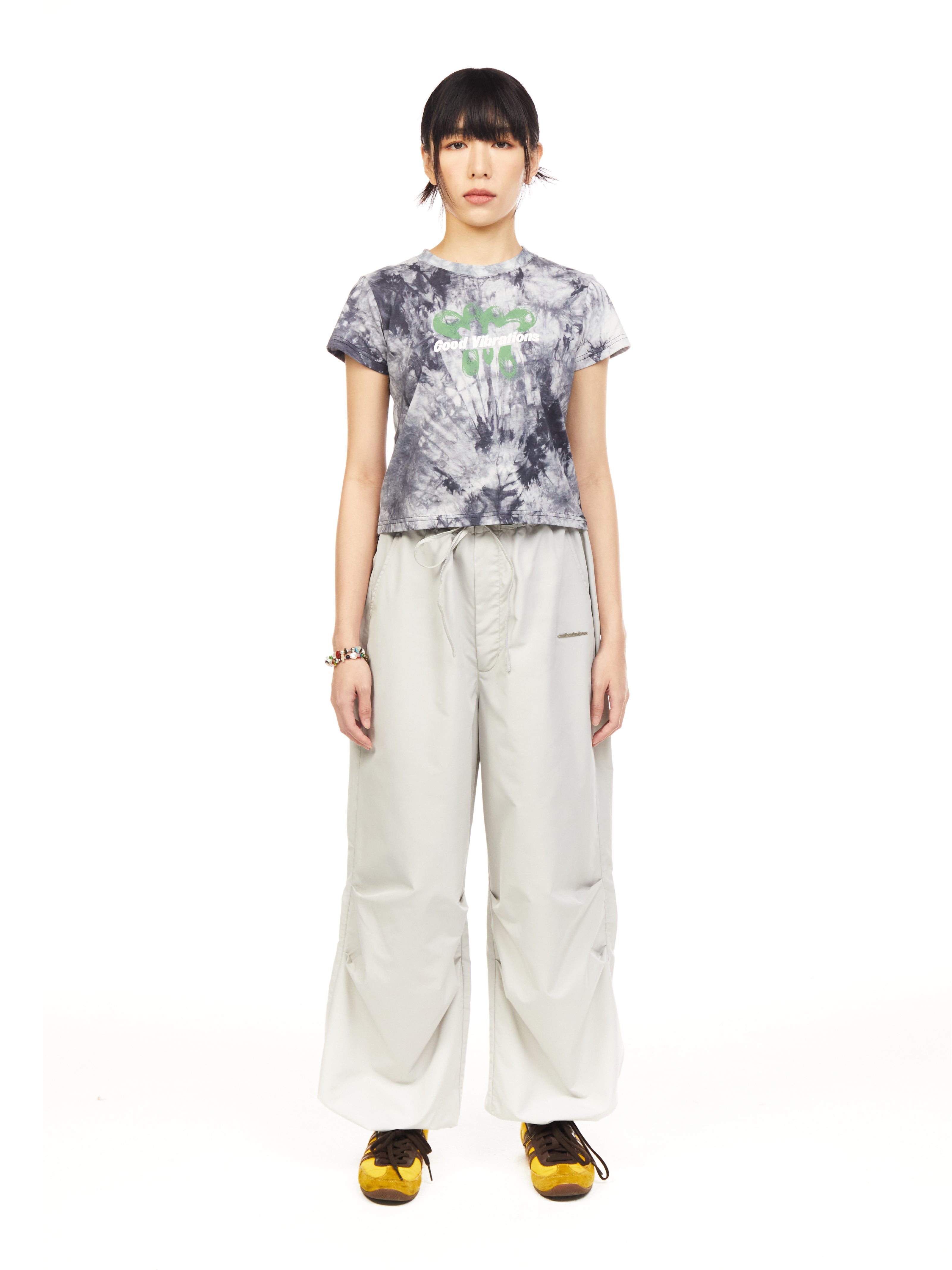 Chasing Good Vibrations Tie Dye Baby Tee