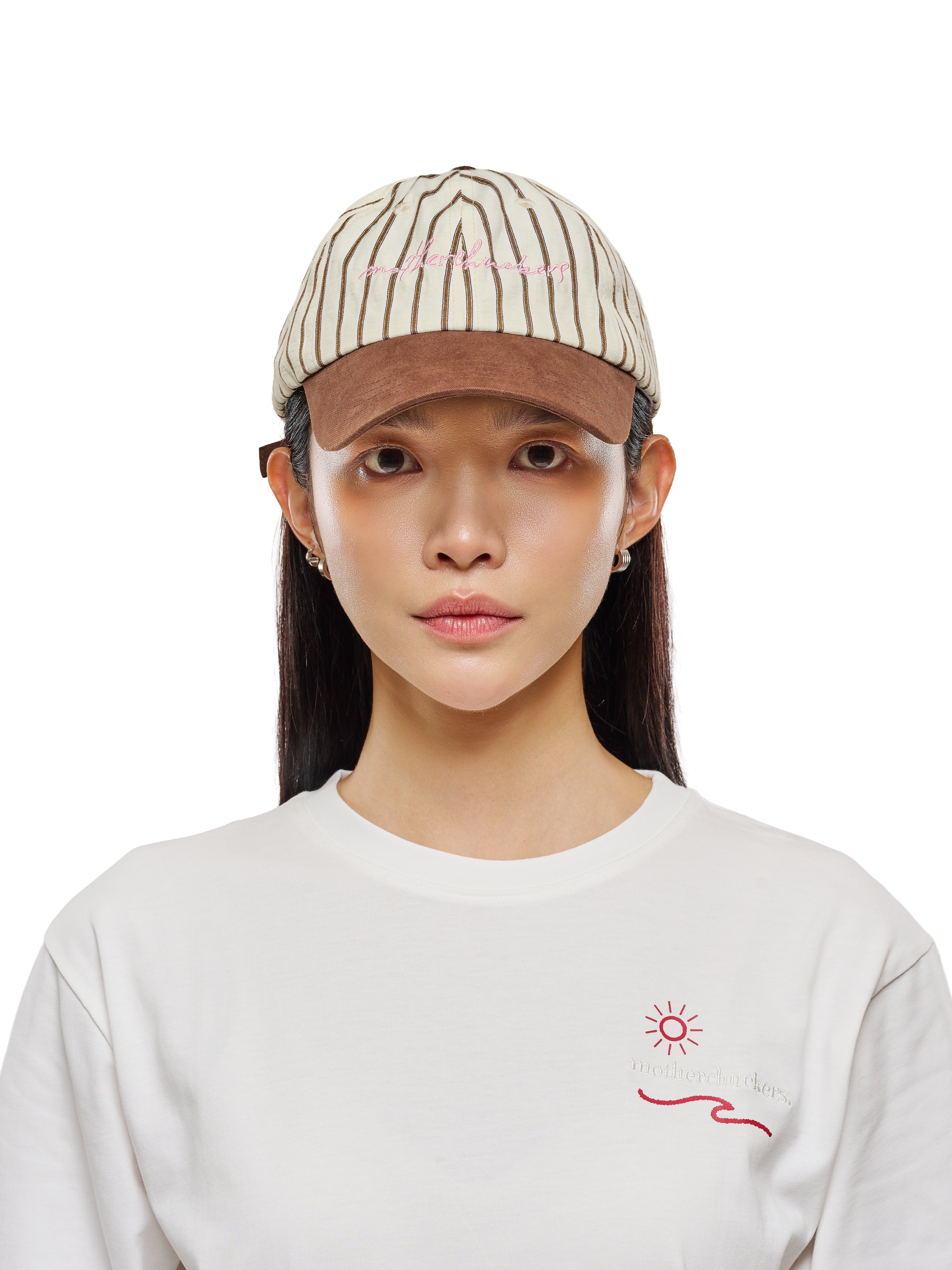 Brown Stripes Cap