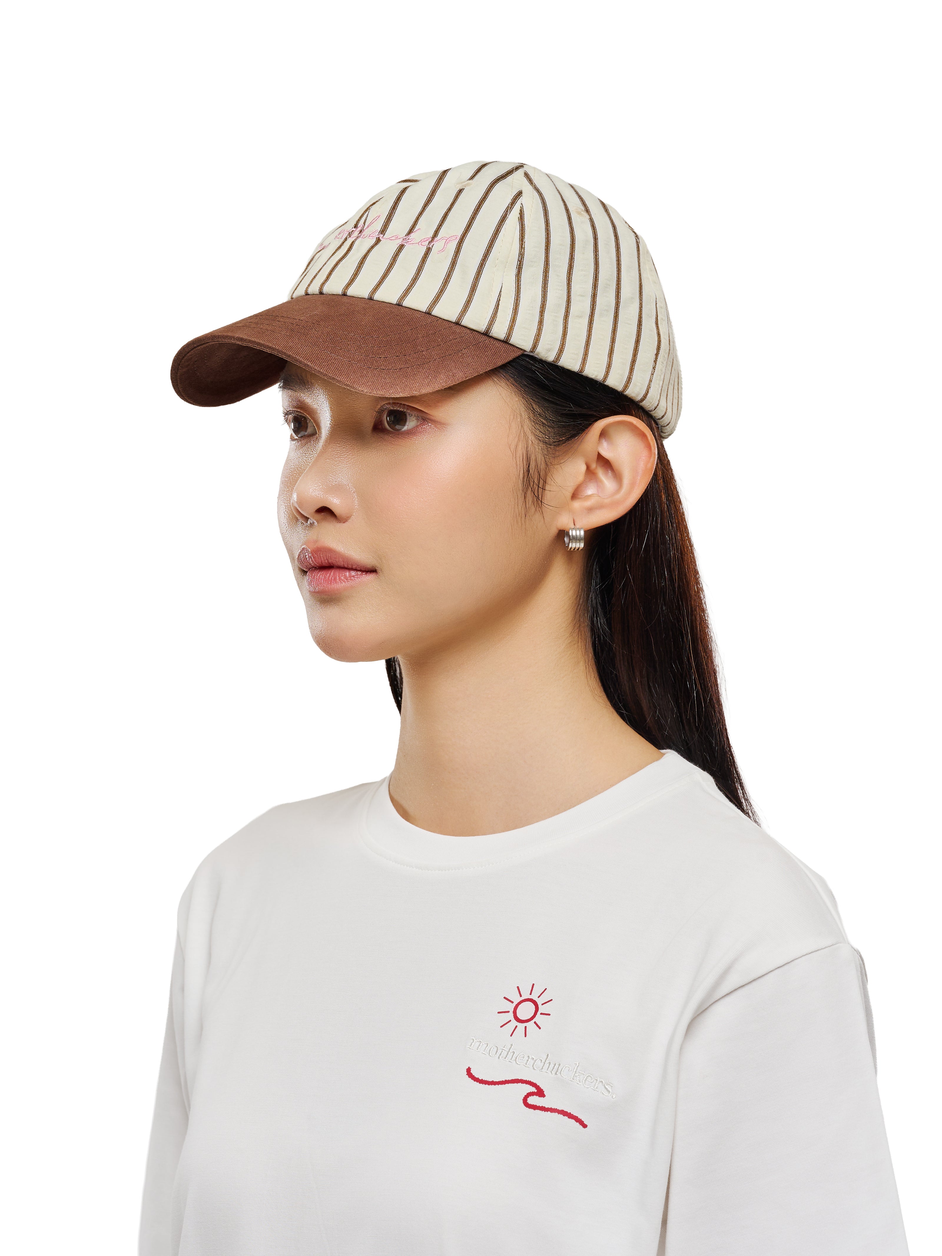 Brown Stripes Cap