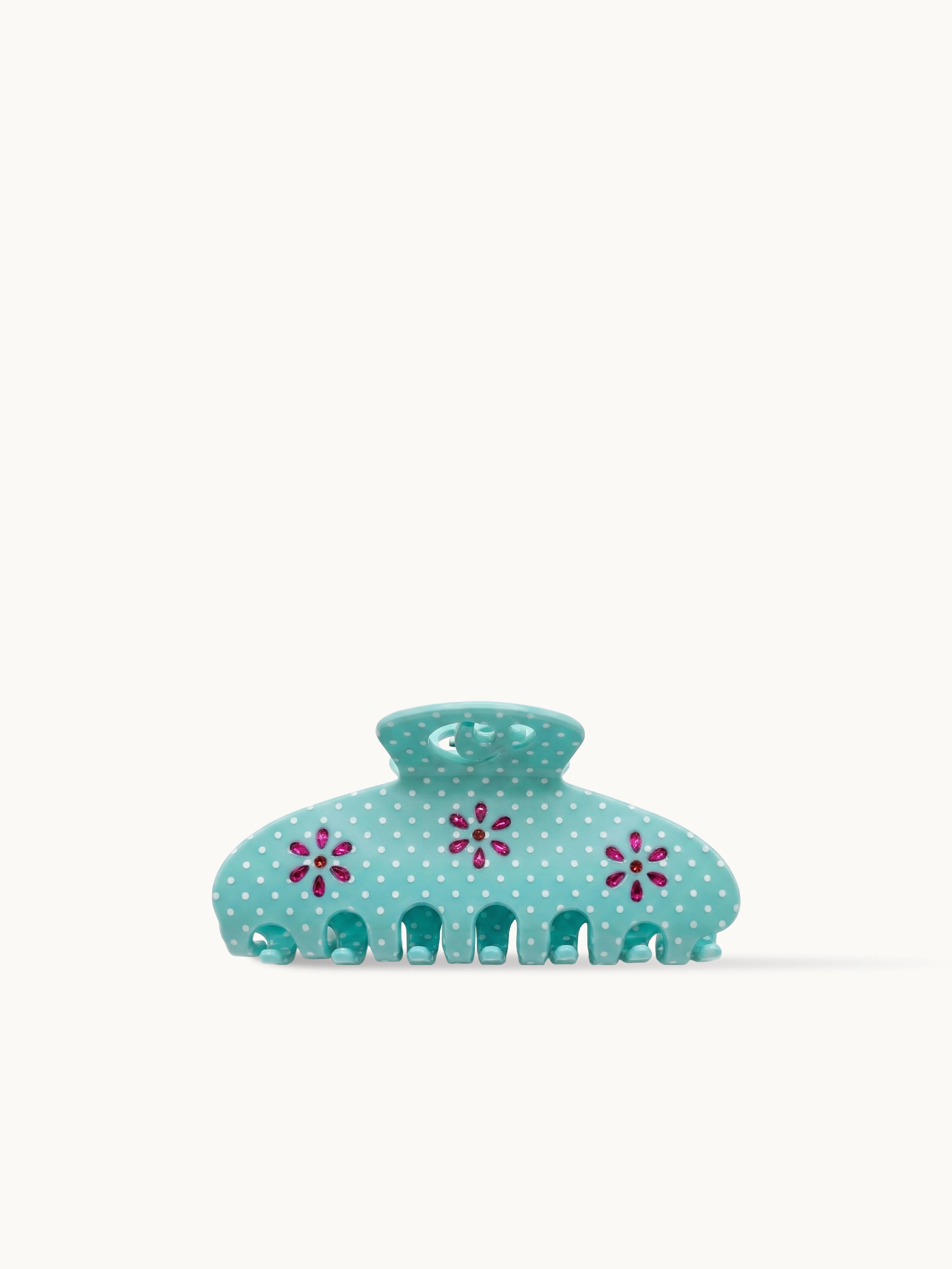 Aquamarine Claw Clip